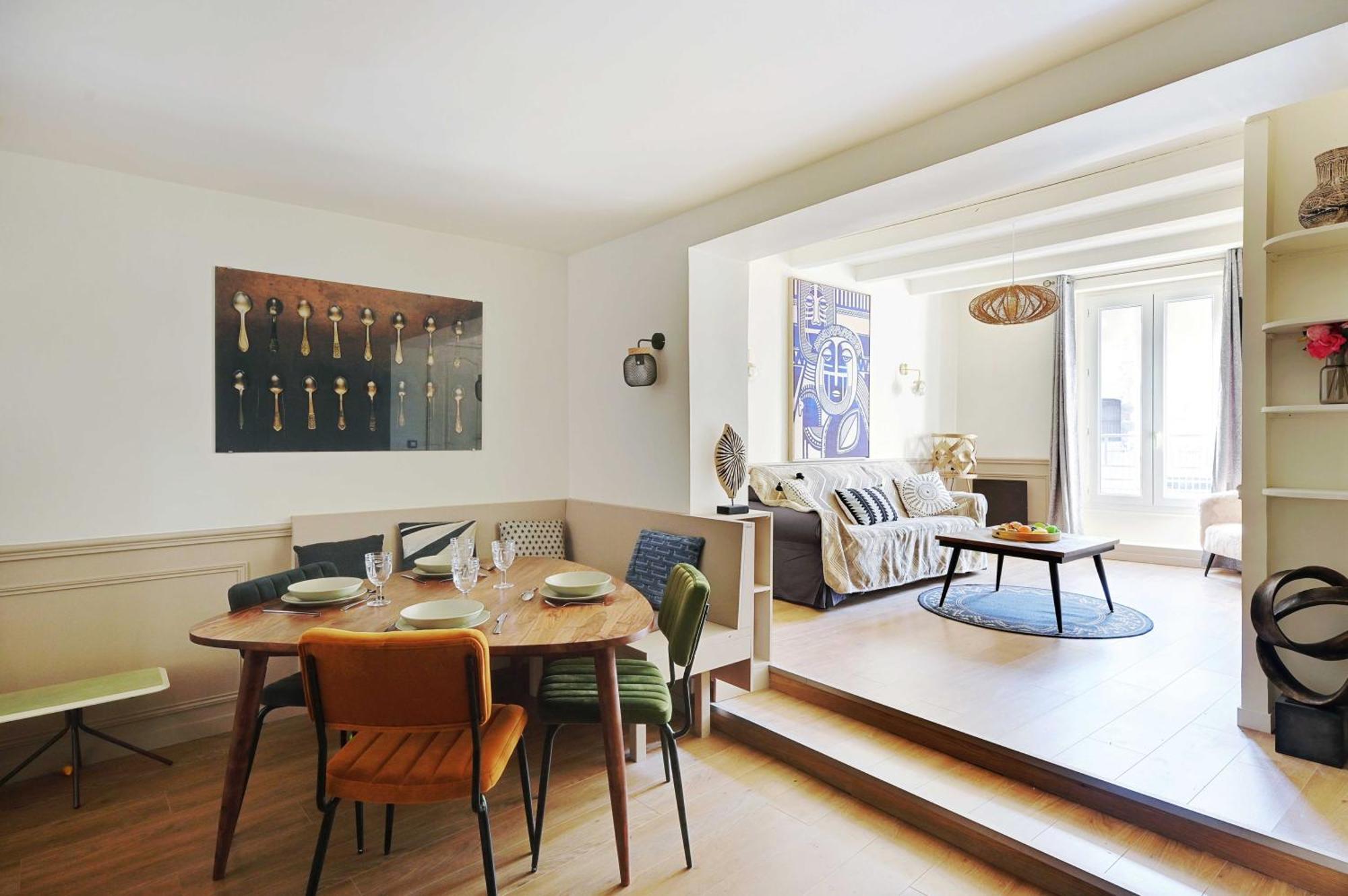 Beautiful 2br - 4p Republique Temple * Paris