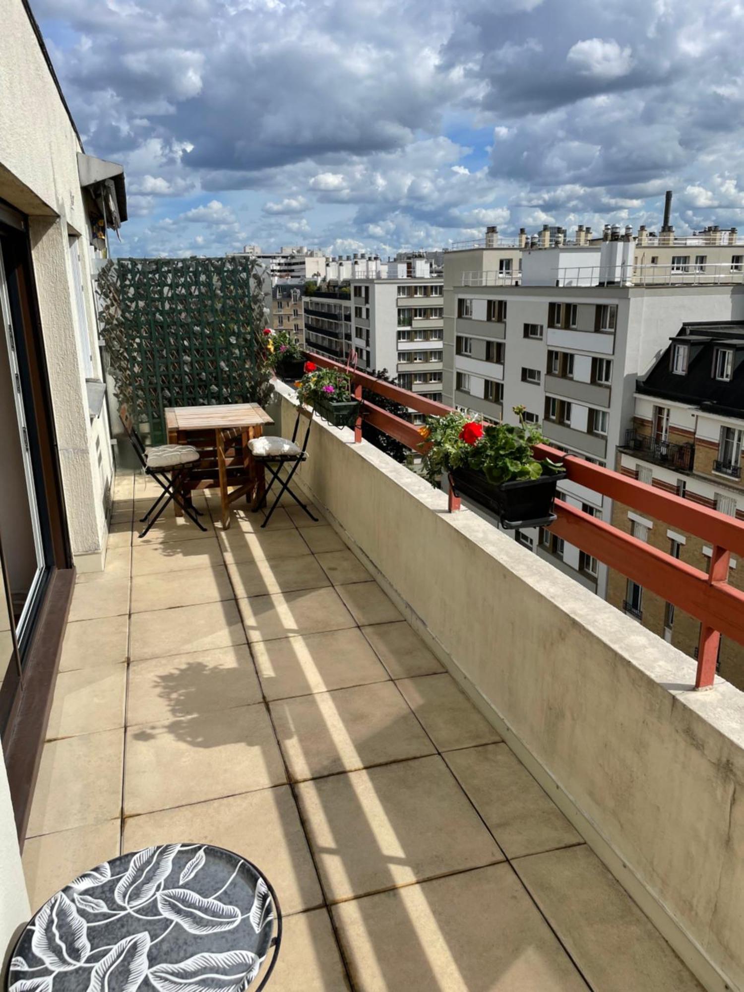 Appartement F8 - Terrace Paris's View, Eiffel Tower Area Paris