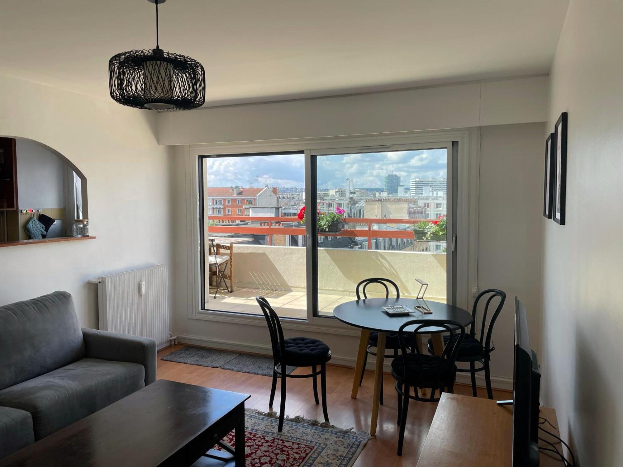 Appartement F8 - Terrace Paris's View, Eiffel Tower Area *