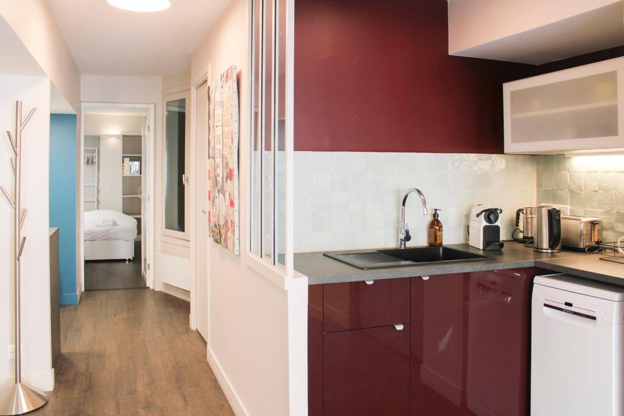 T2 In The Heart Of Near Louvre Museum Apartment