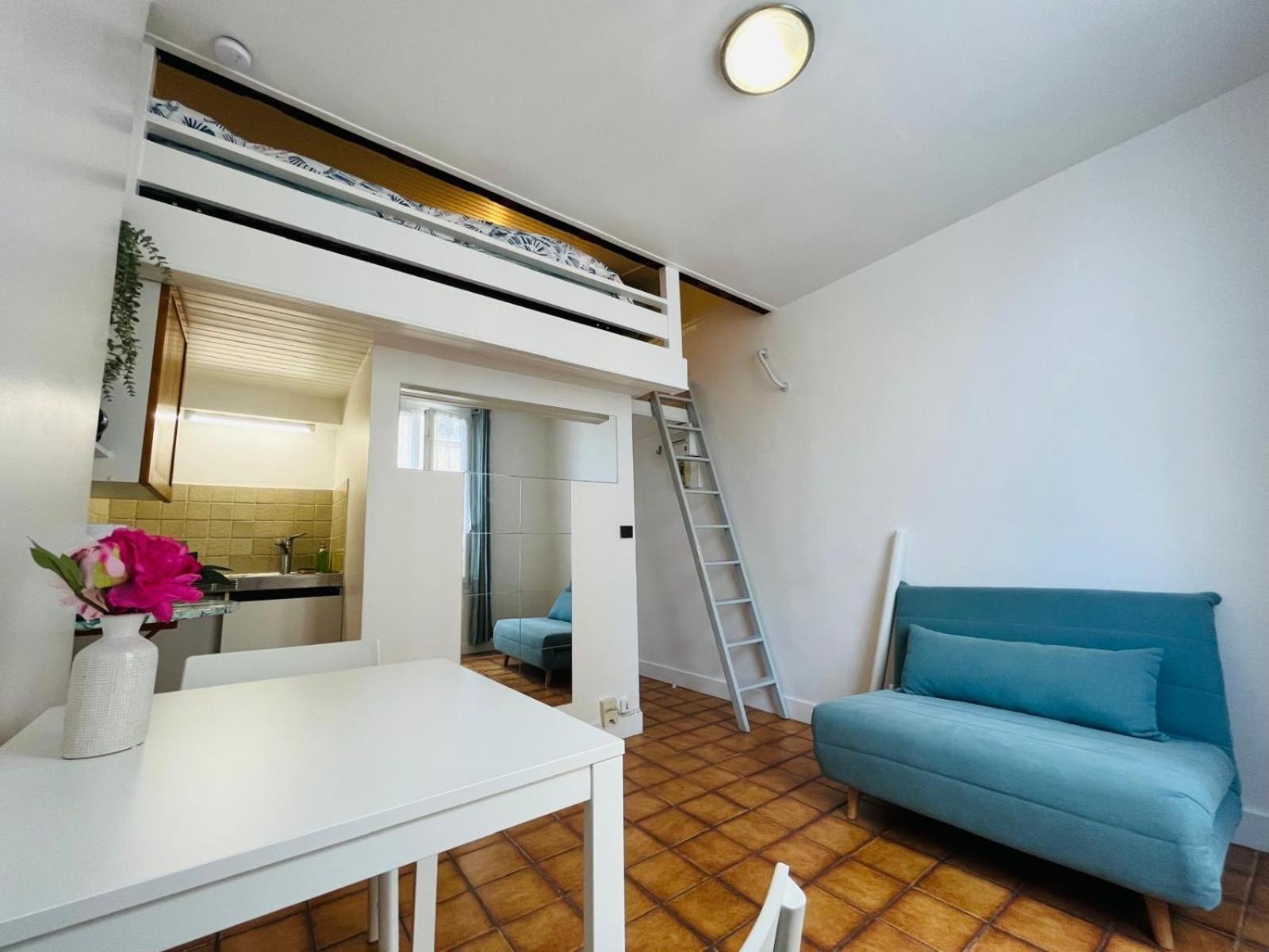 Dream Dwell Paris-cozy Loft With Mezzanine Near 5th Apartment