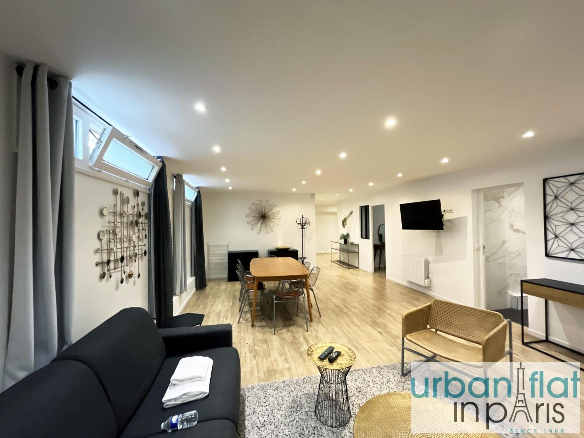 Apartment Urban Flat 185 - Pretty 2 Bedroom In Paris