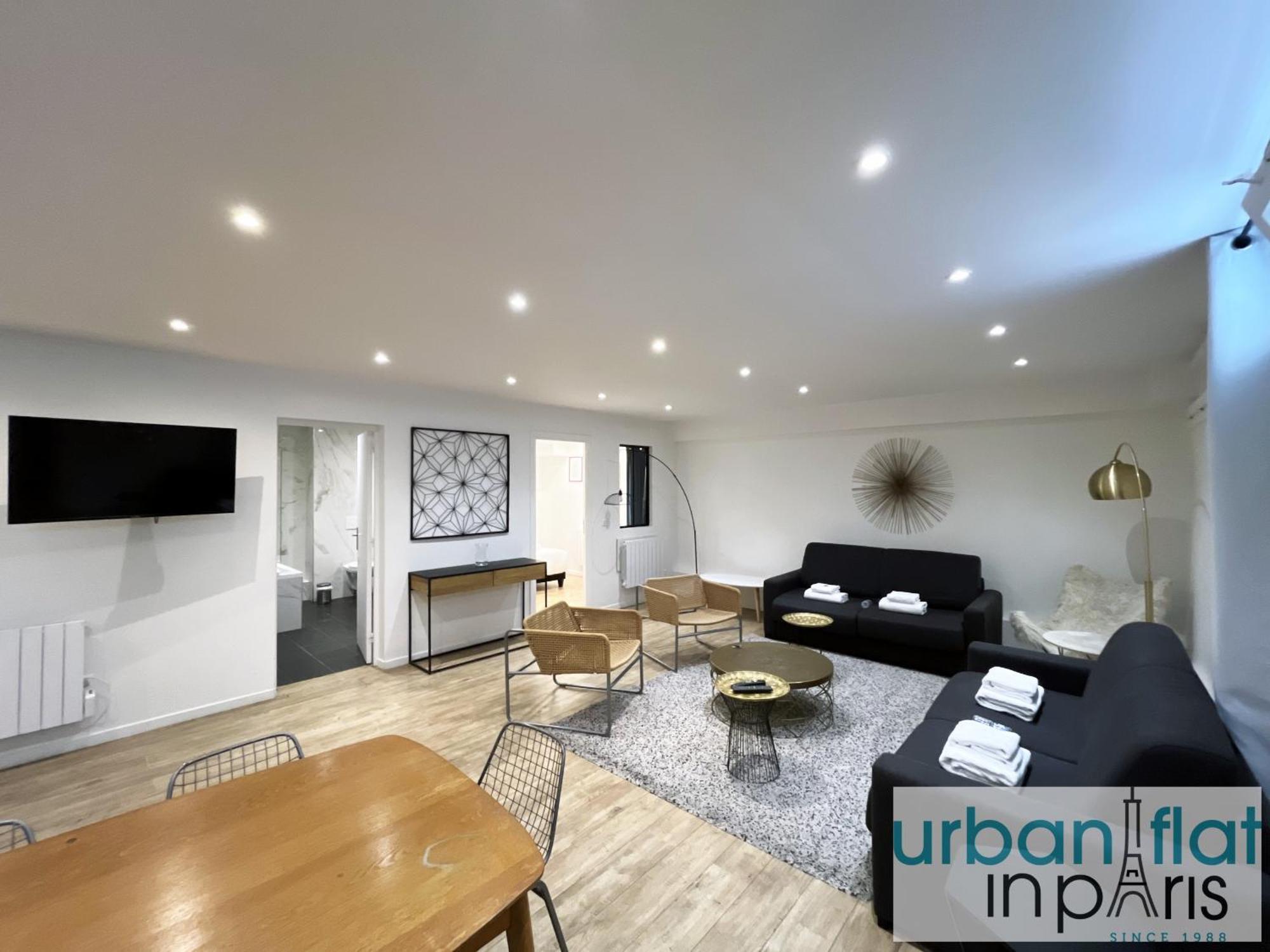 Urban Flat 185 - Pretty 2 Bedroom In * Paris