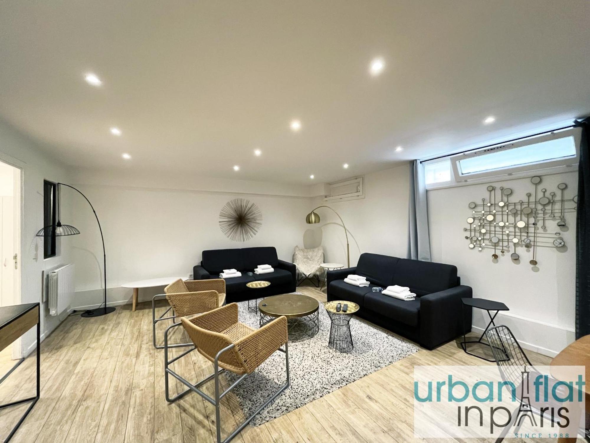 Urban Flat 185 - Pretty 2 Bedroom In * Paris