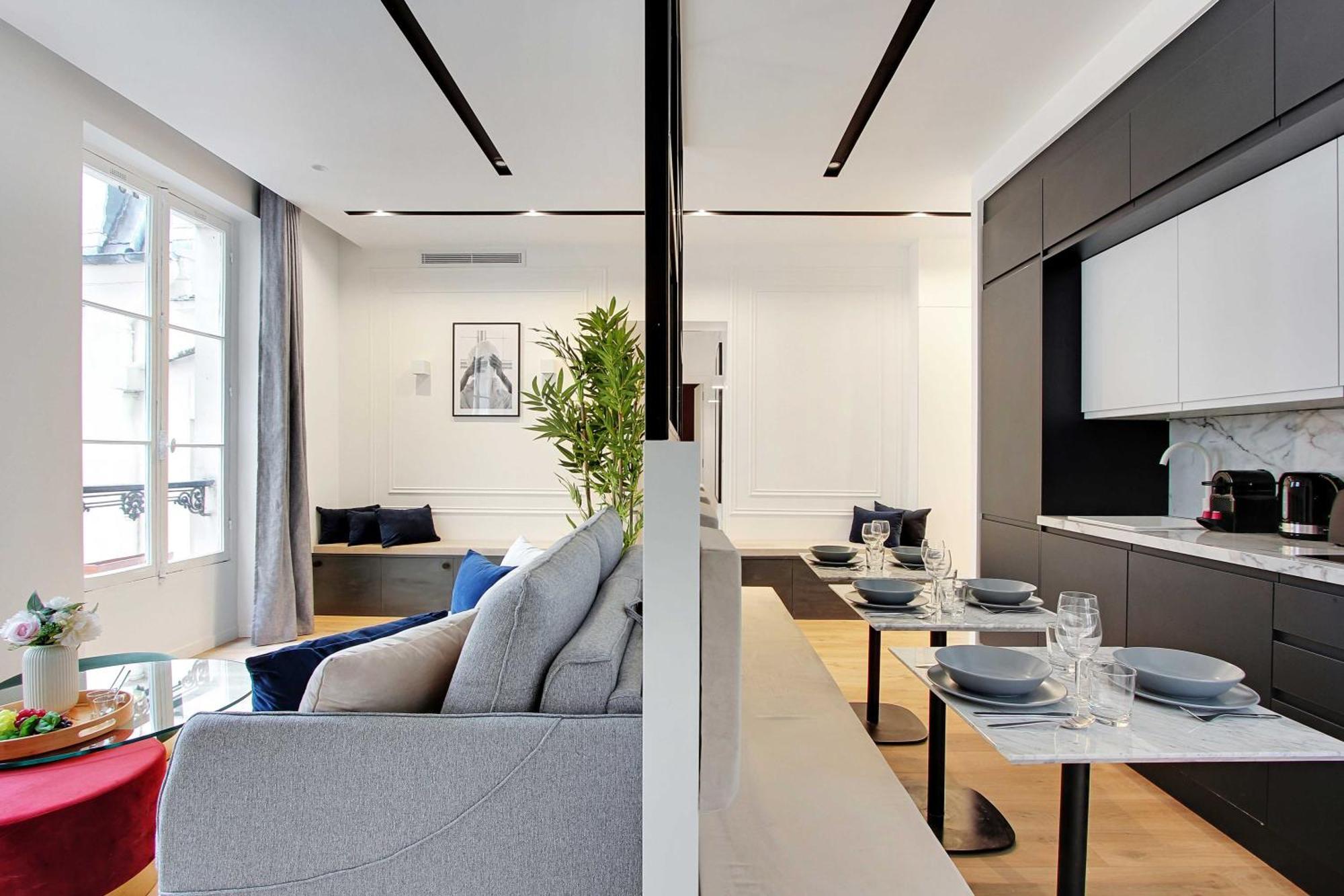 Luxury In The Heart Of Paris- 2br-6p - Bourse Apartment *