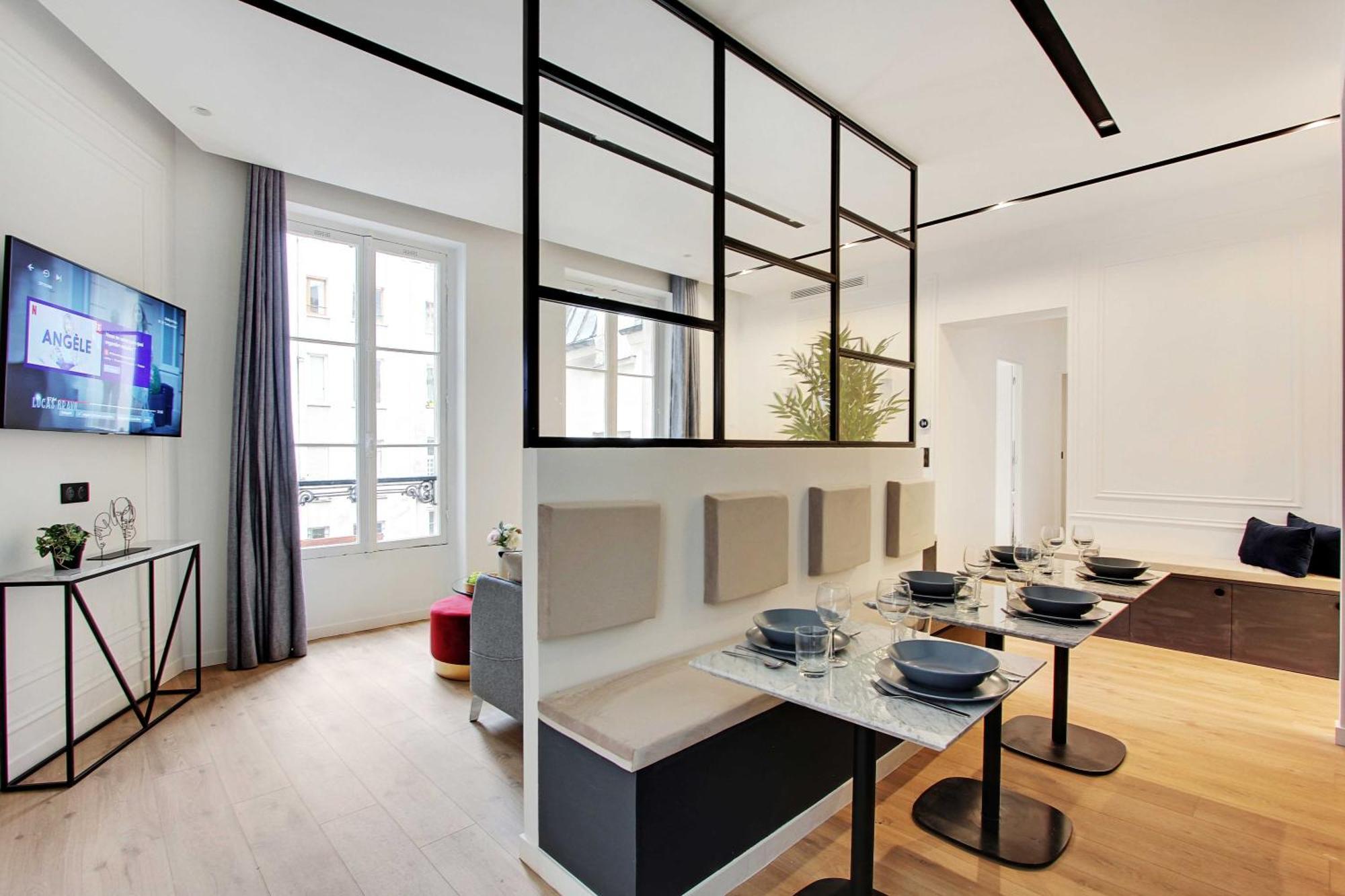 Apartment Luxury In The Heart Of Paris- 2br-6p - Bourse *