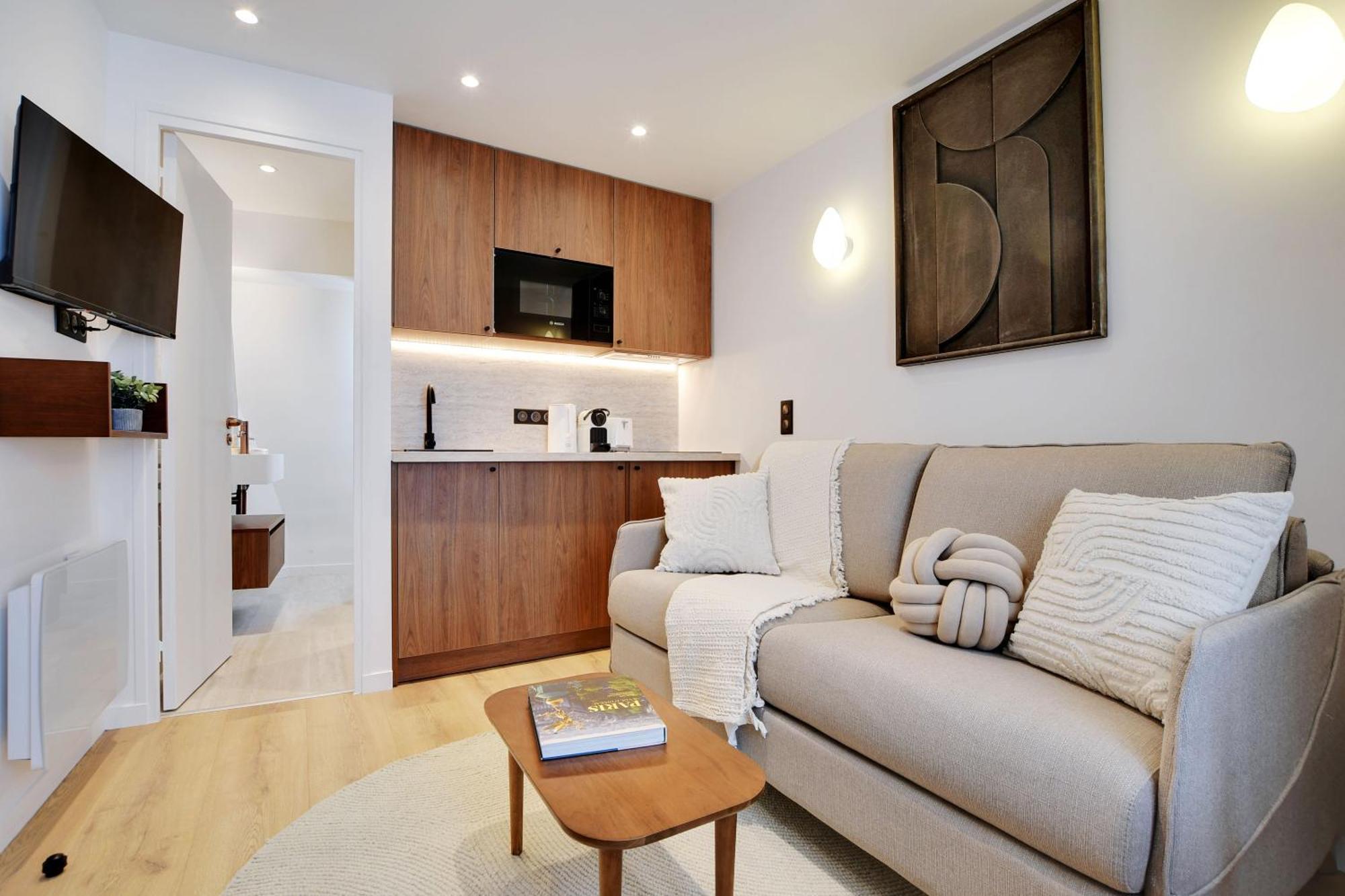 Apartment Modern Studio - 2p - Ac - Madeleine-saint-lazare *