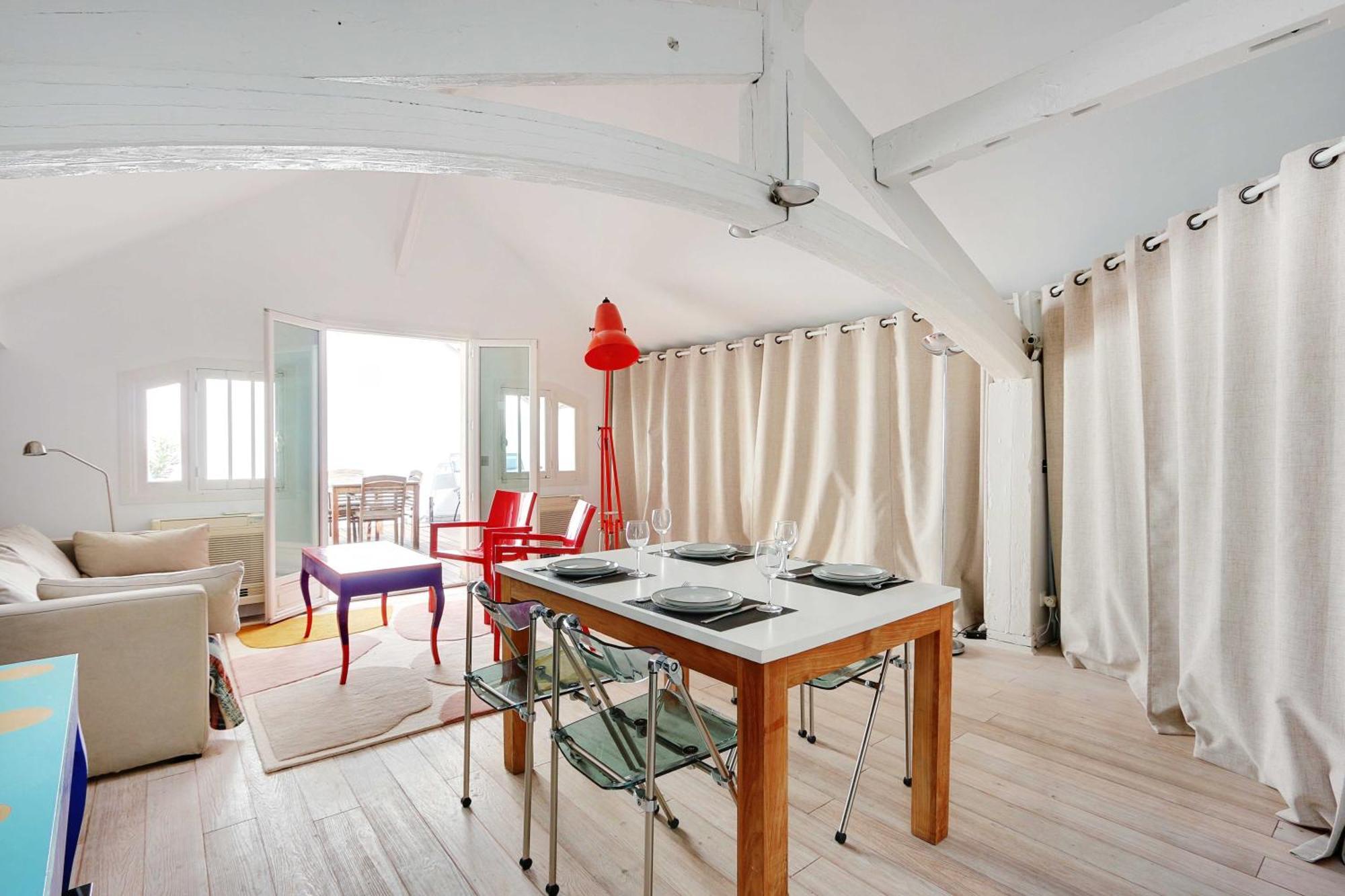 Cozy Avec Terrace - 2br-4p - Centre De Apartment *