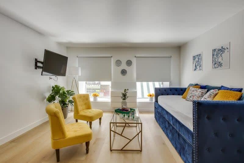 Modern French Studio Charm In The City Apartment