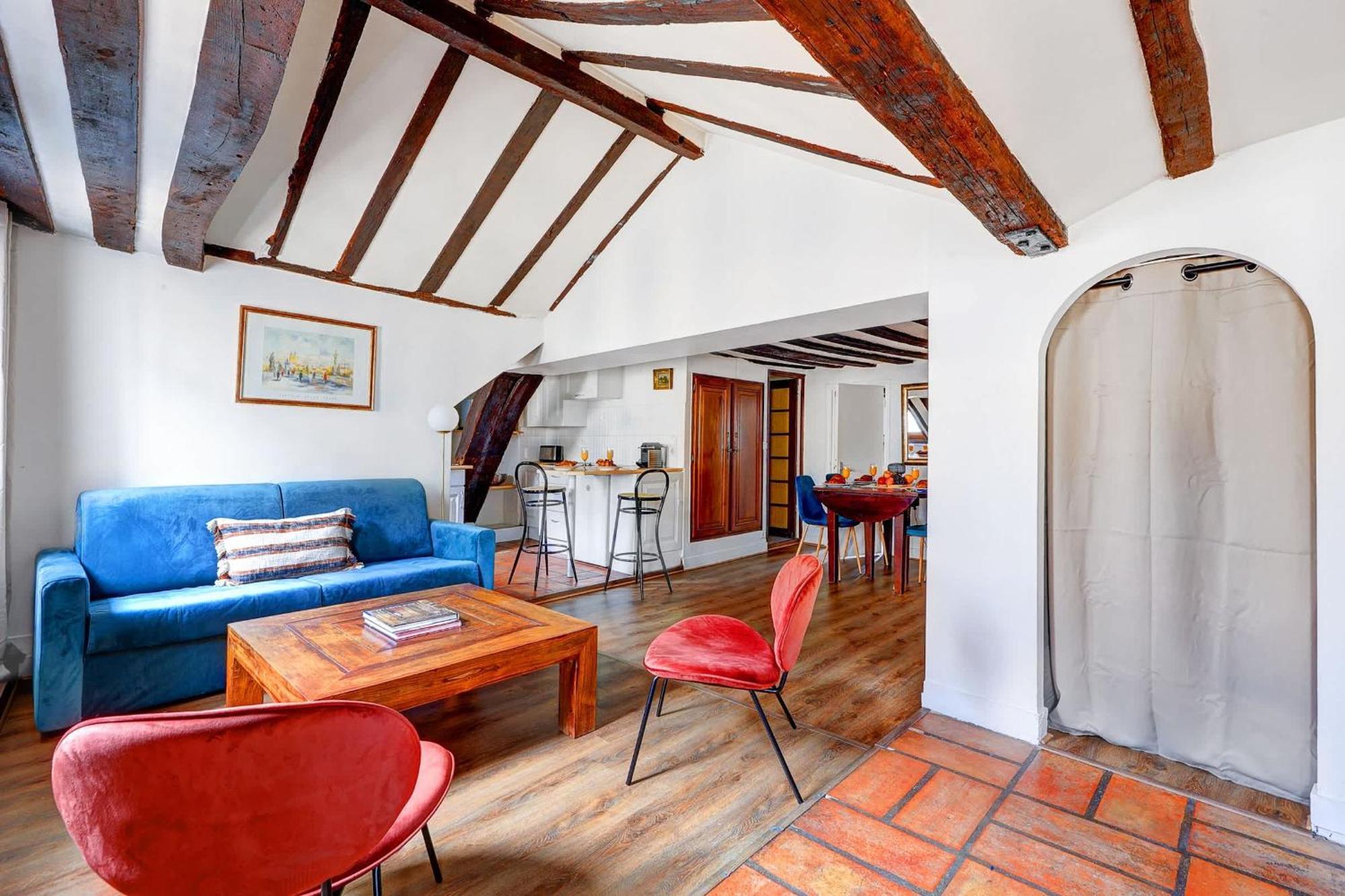 Ile Saint-louis - 2br - Cityapartmentstay Apartamento