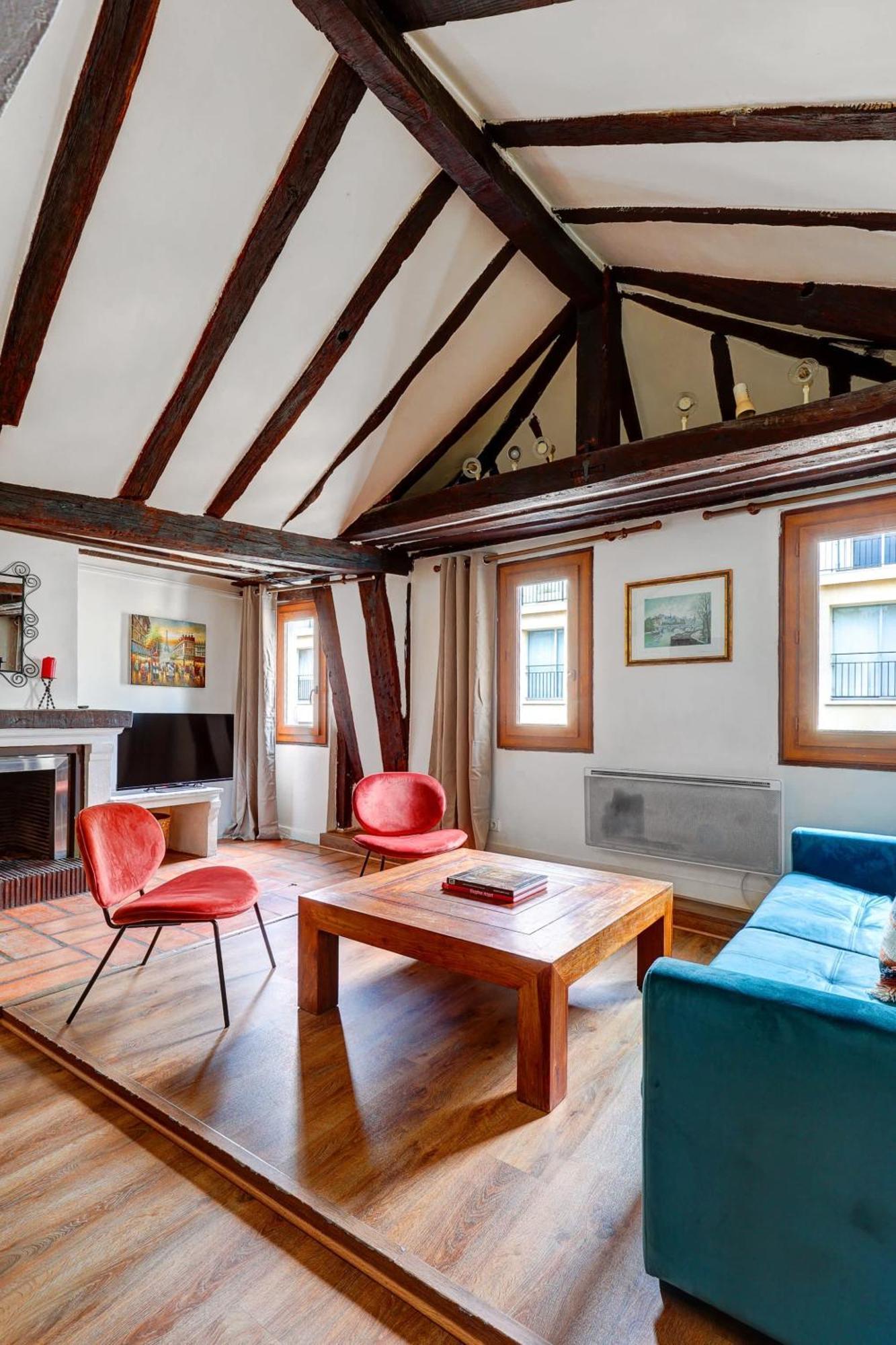 Ile Saint-louis - 2br - Cityapartmentstay Apartamento