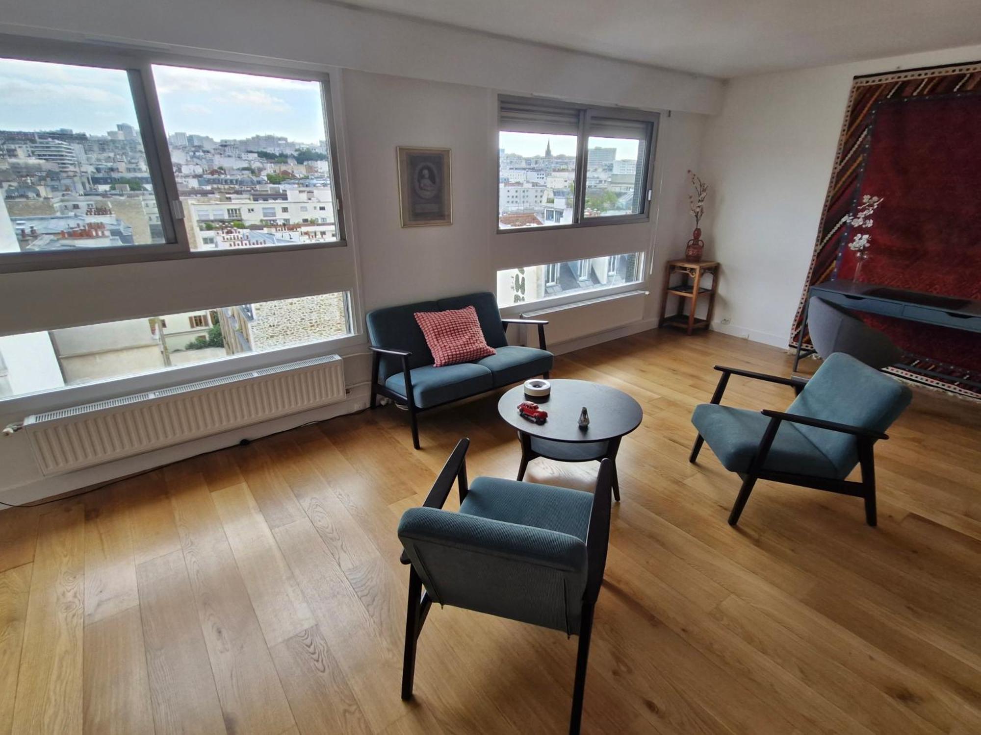 Loft 80m2 Parking Vues Magiques Apartment Paris