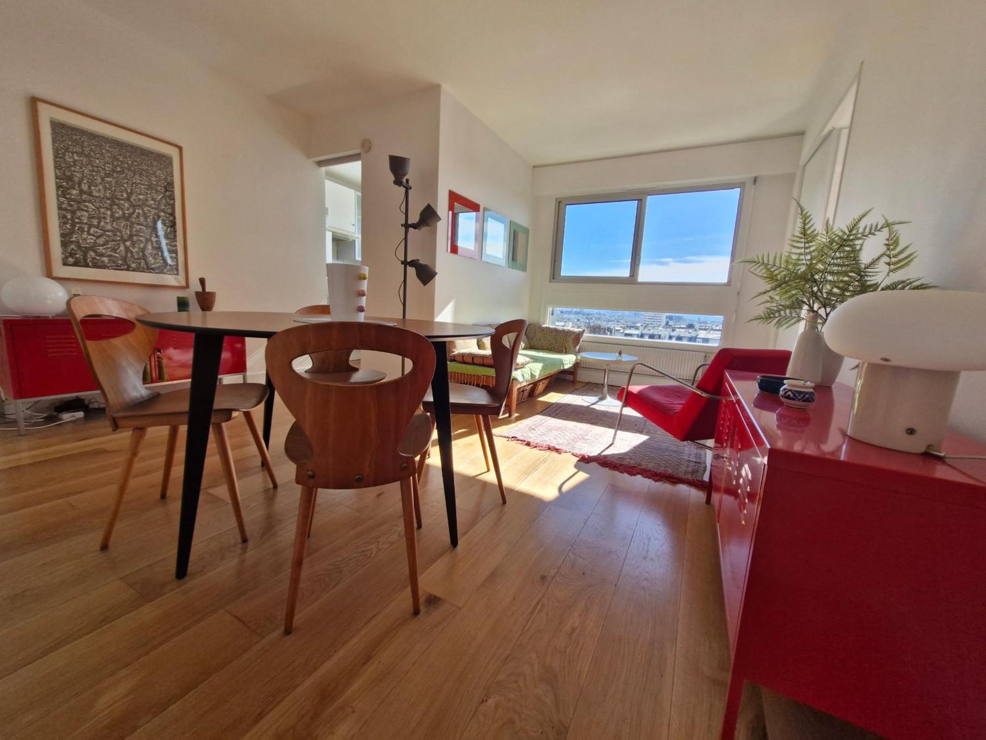 Loft 80m2 Parking Vues Magiques * Paris