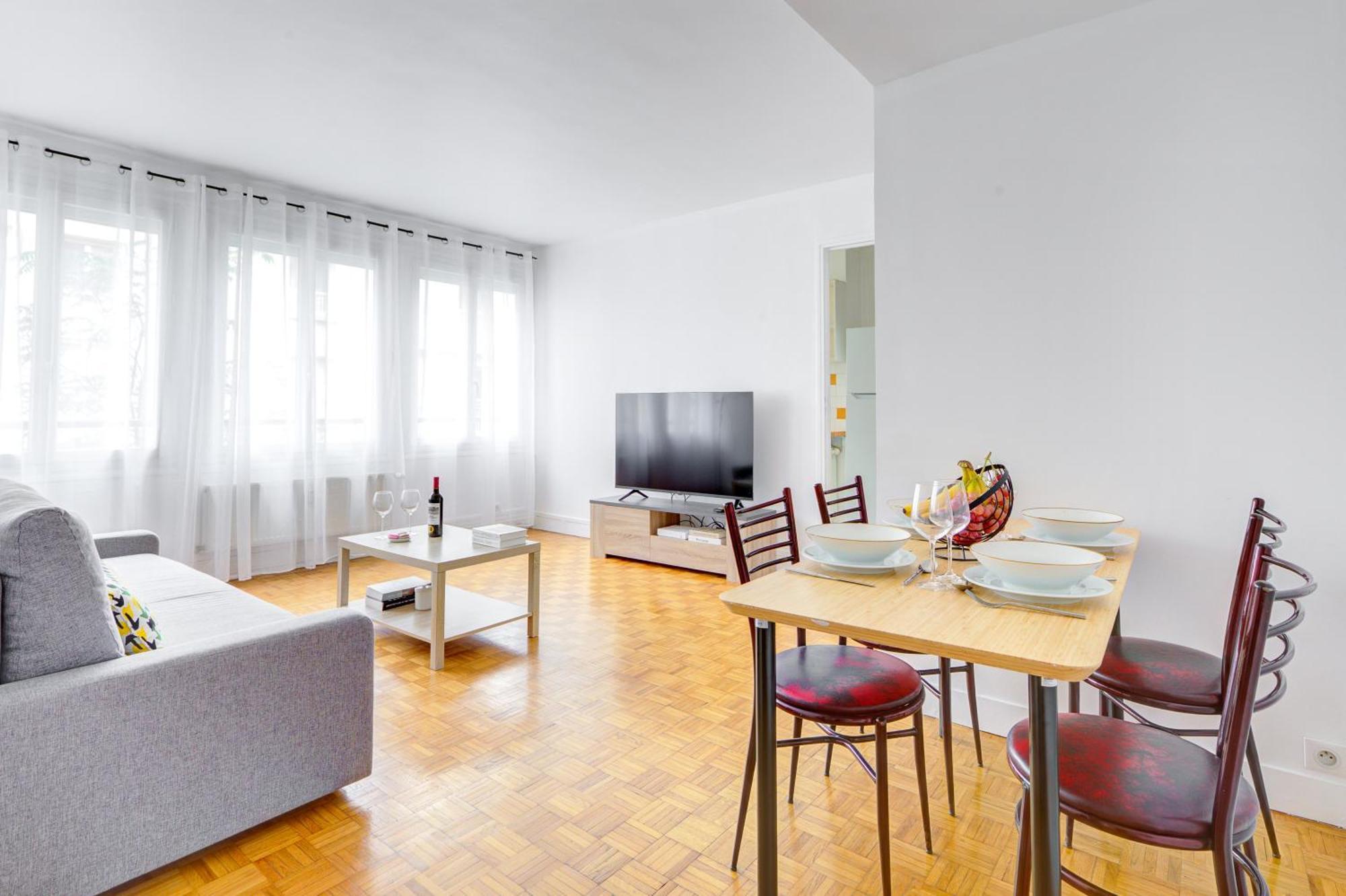 Apartment 126 - Trocadero 8 Minutes A Pieds Tour Eiffel 7 Pers Paris