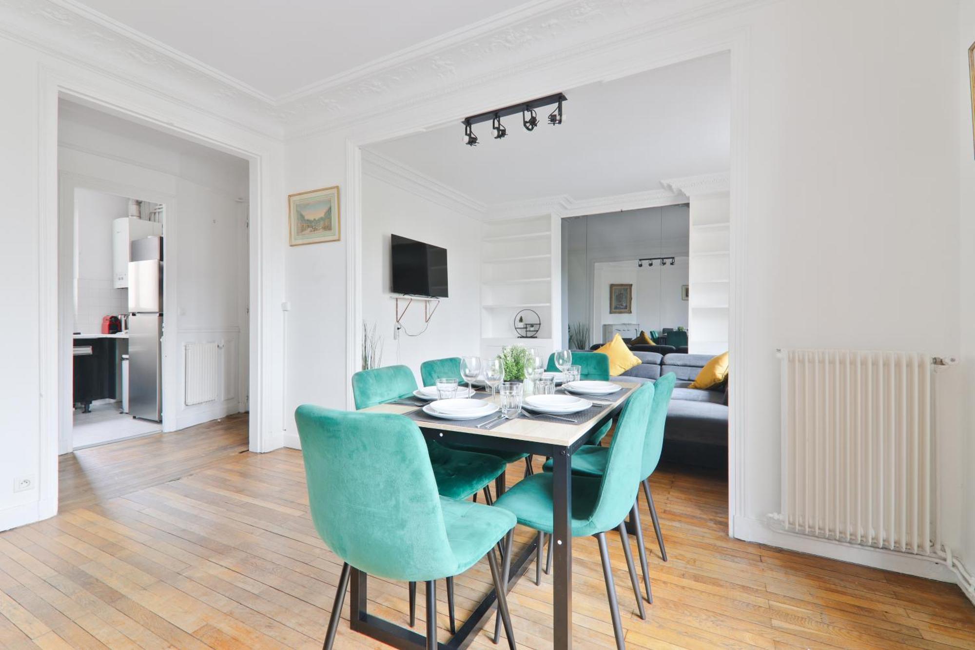 Elegant Quartier Tour Eiffel 7 Free Netflix Apartamento Paris
