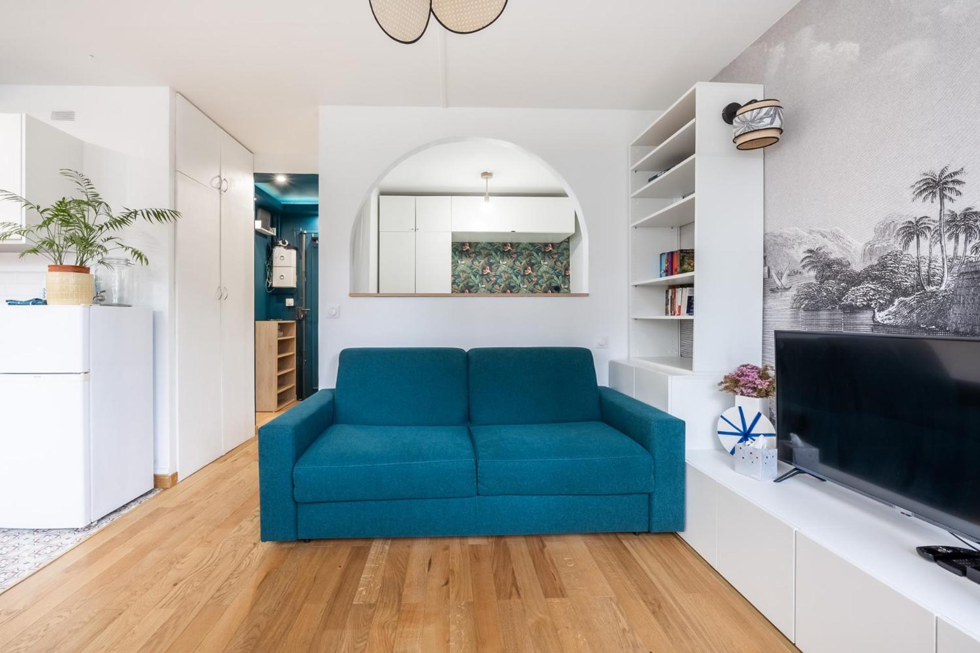 Charming Parisian Away From In The Heart Of Apartamento *