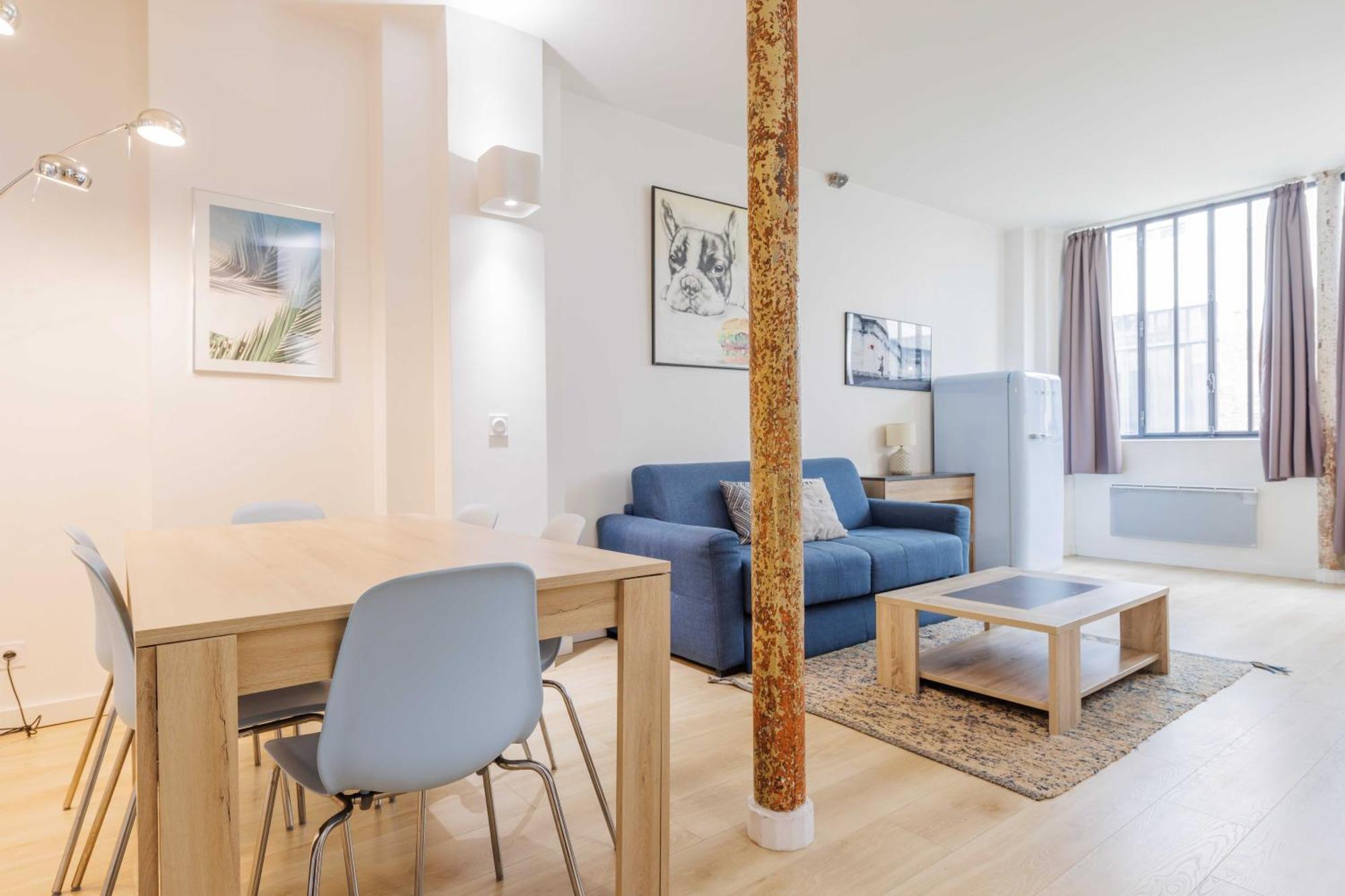 Loft Moderne Et Spacieux - 6 Couchages Voltaire 11 *