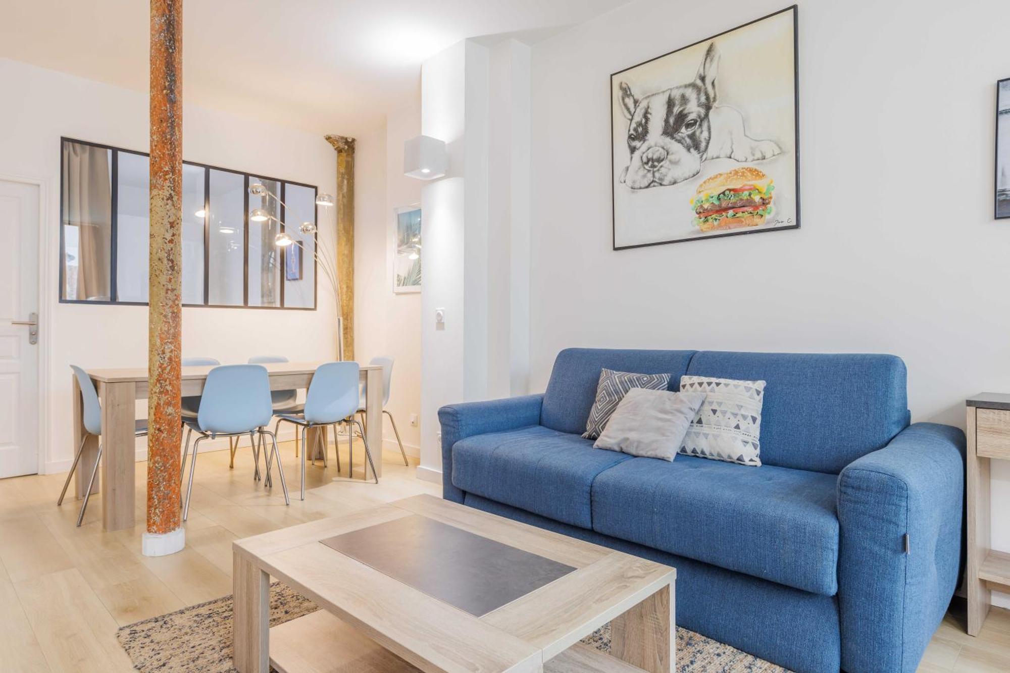 Loft Moderne Et Spacieux - 6 Couchages Voltaire 11 Apartment *