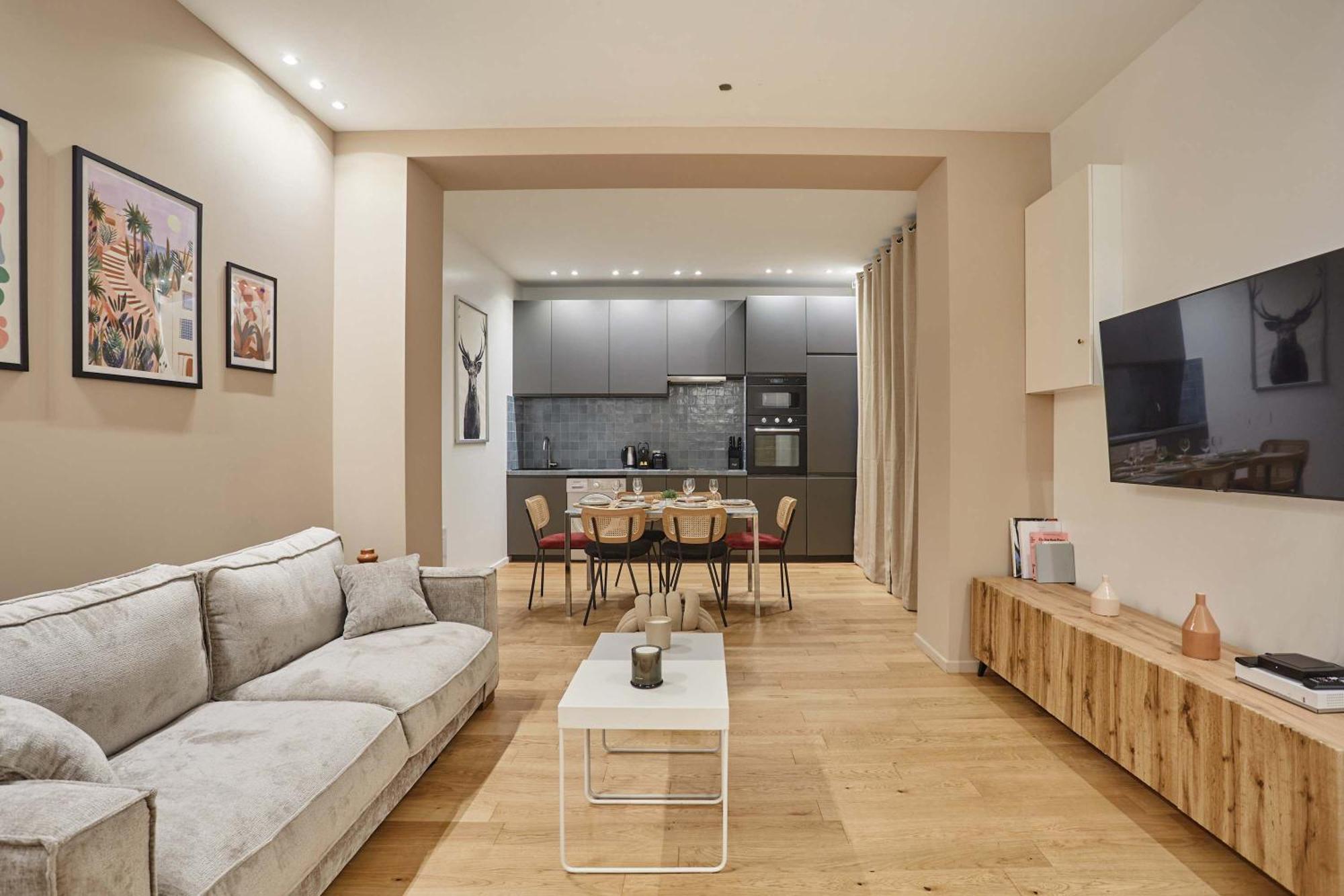 New 2 Bedrooms Center Of By Prestige Apartment
