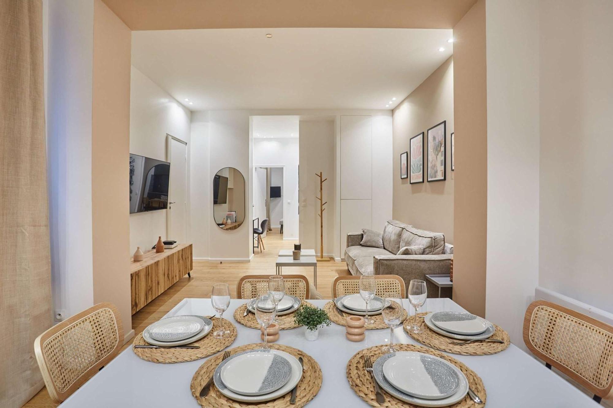 New 2 Bedrooms Center Of By Prestige Apartment Paris