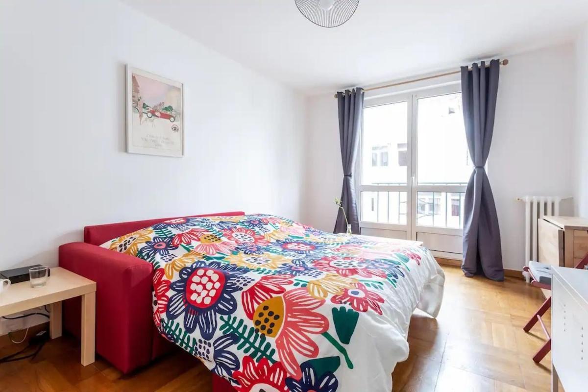 Cosy, Montparnasse-pte Versailles-tour Eiffel Apartamento Paris