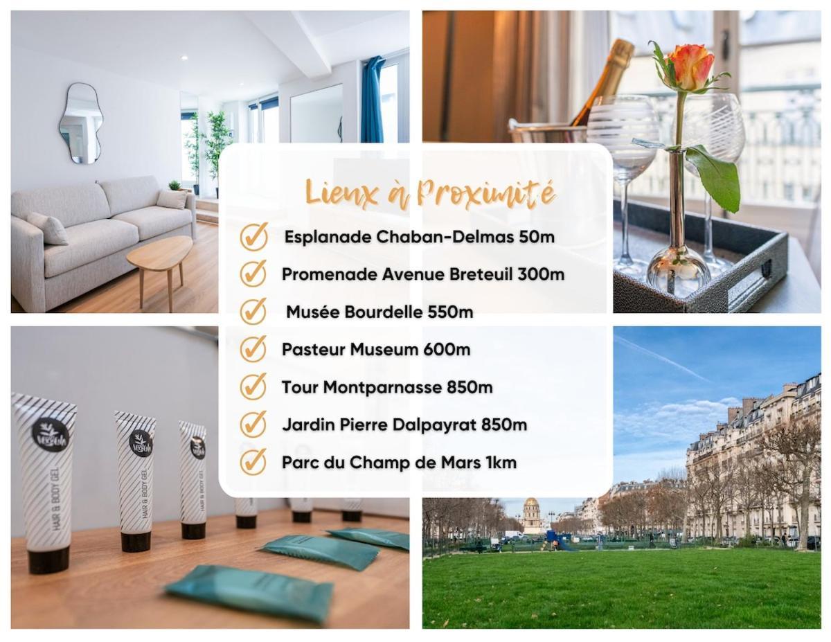 Pacino Invalides-tour Eiffel- 4 Pers Apartment *