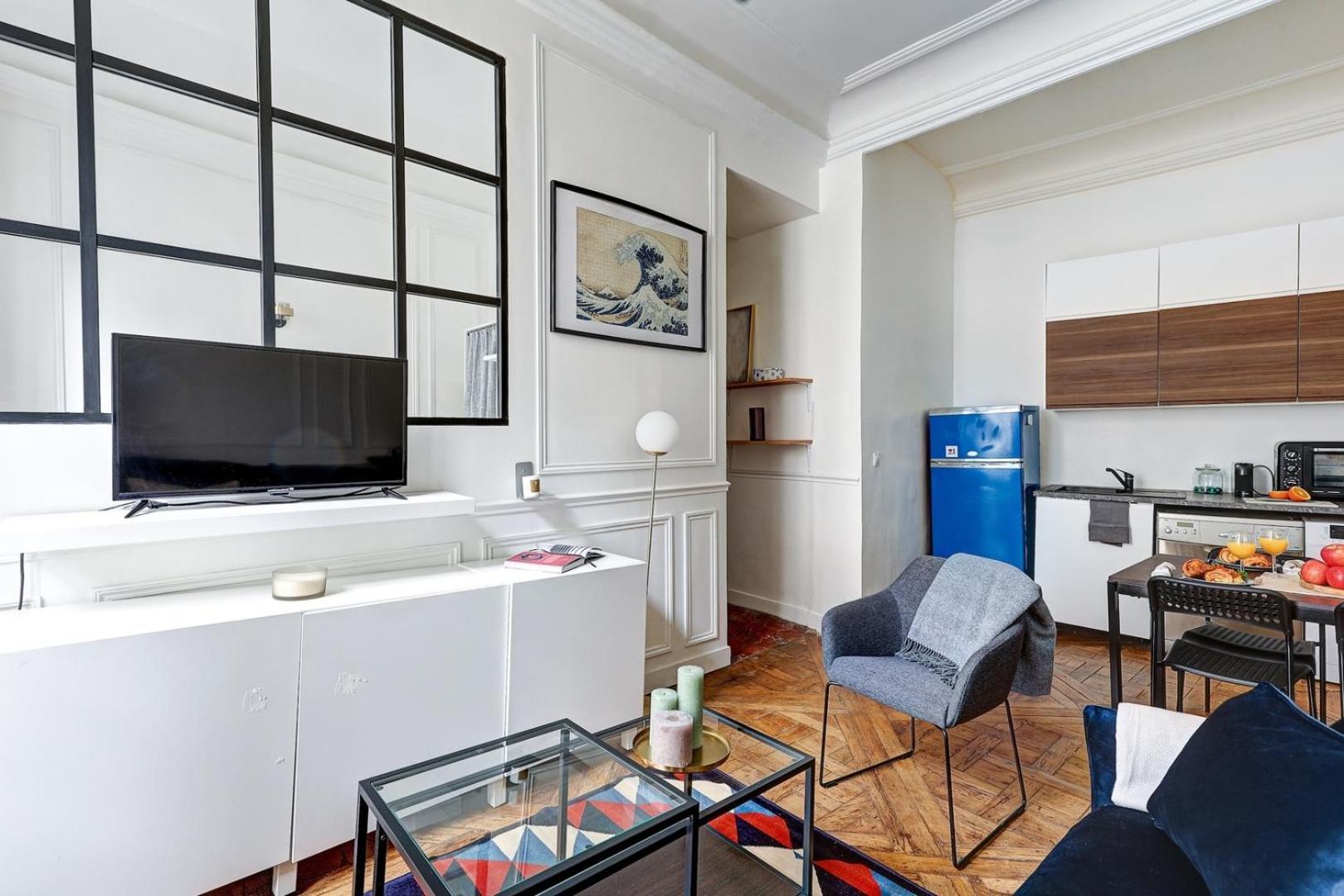 Bnbnook - Parisian Charm: 1br In Le Marais Paris