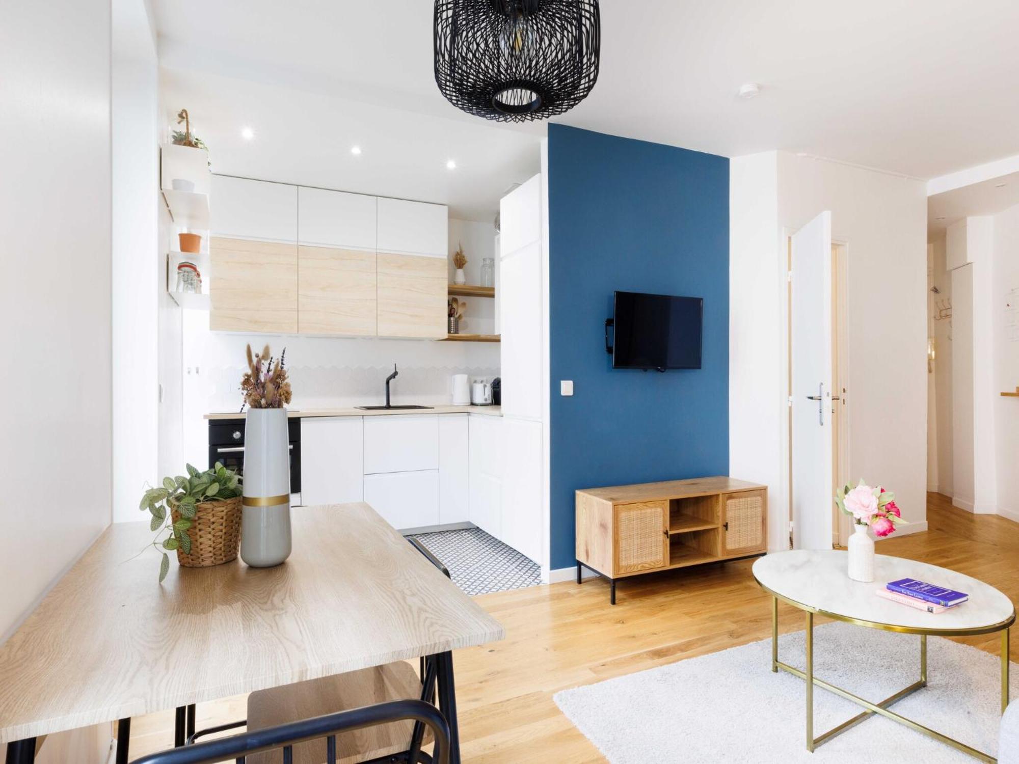 Superb Appt 1bdr 2p - Buttes-chaumont Apartment Paris
