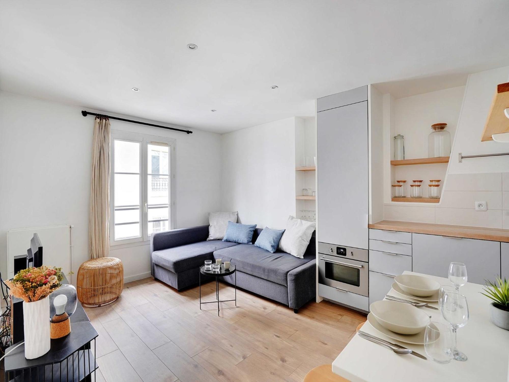 Peaceful - 2br 4p-tour Eiffel Apartment *
