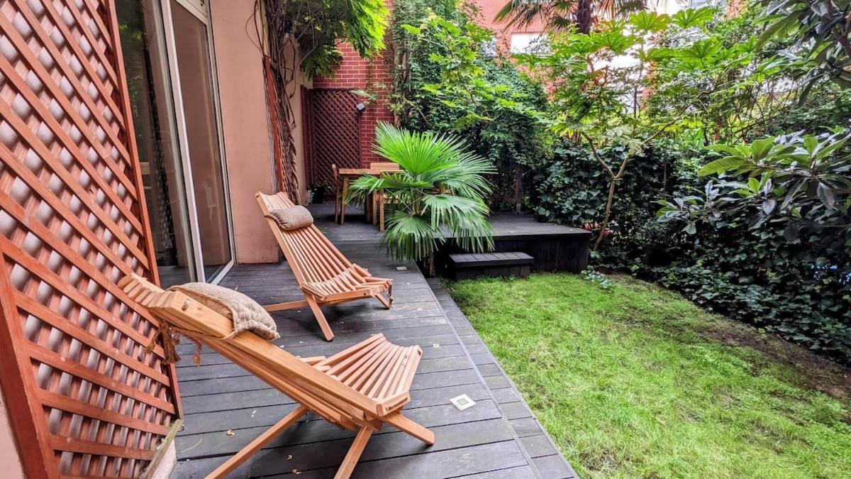 Beautiful With Private Garden Paris