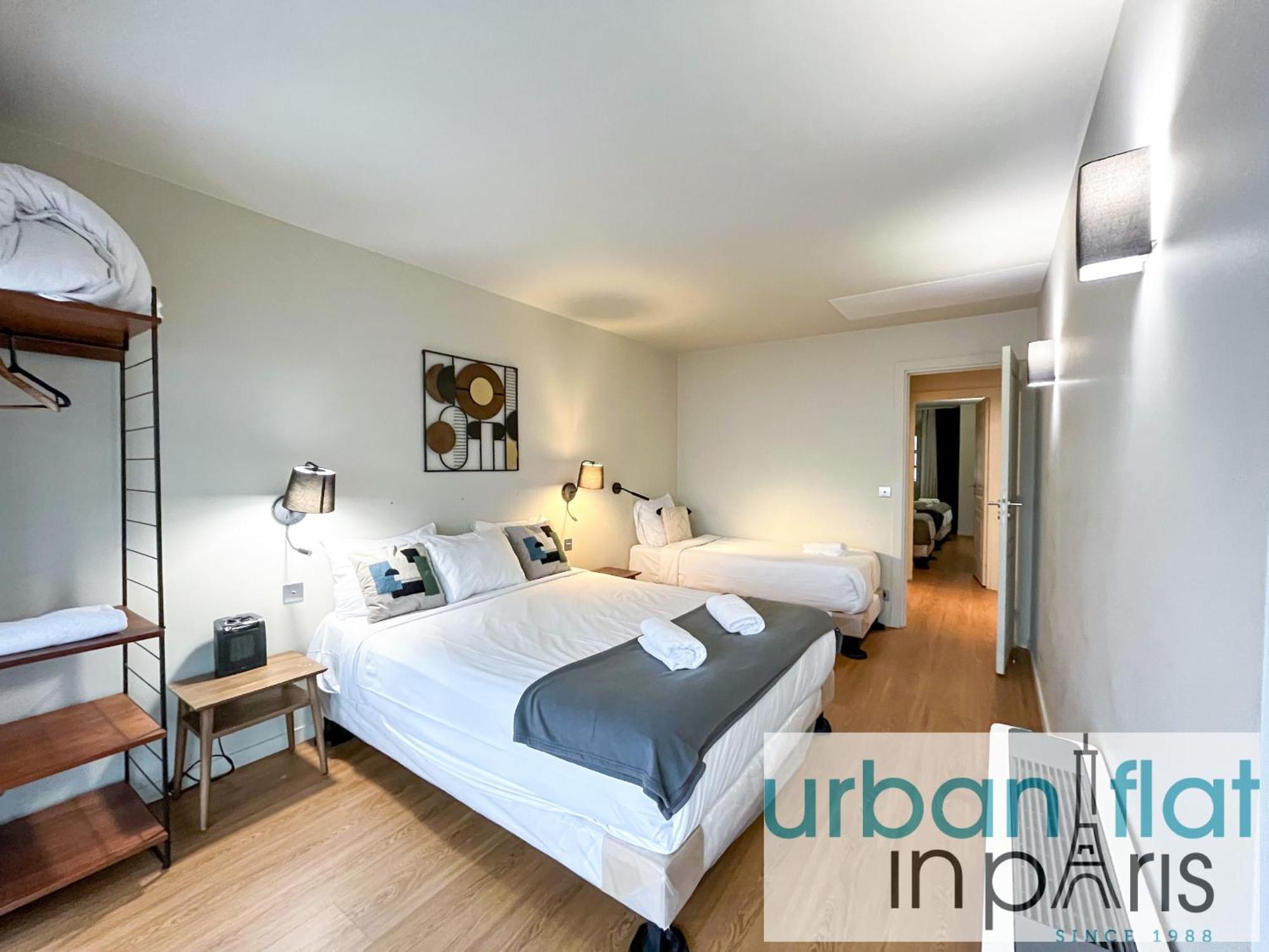 131 - Urban Brand New 110m2 Beautiful Flat In Montorgueil Apartamento
