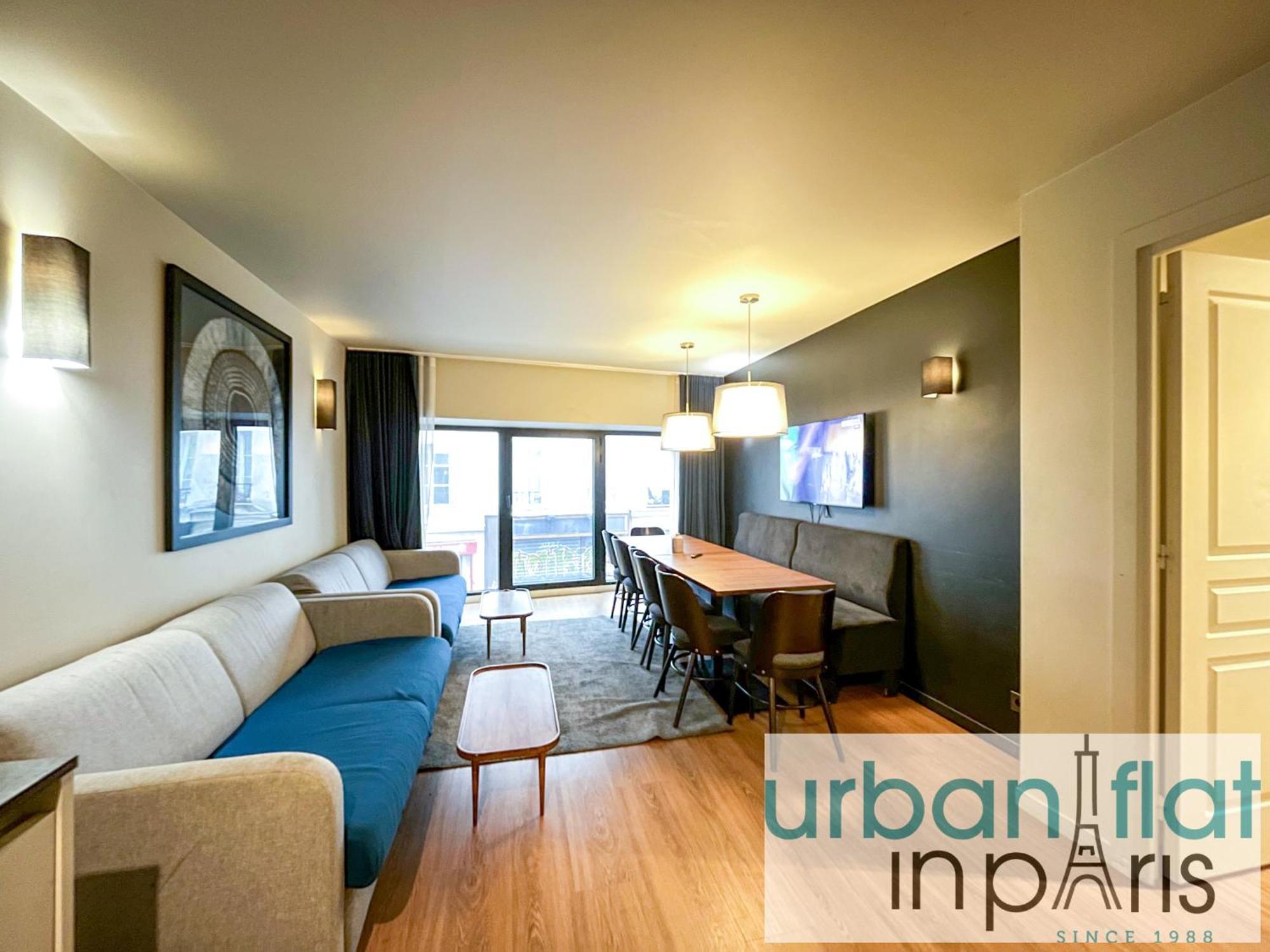 131 - Urban Brand New 110m2 Beautiful Flat In Montorgueil Apartamento *