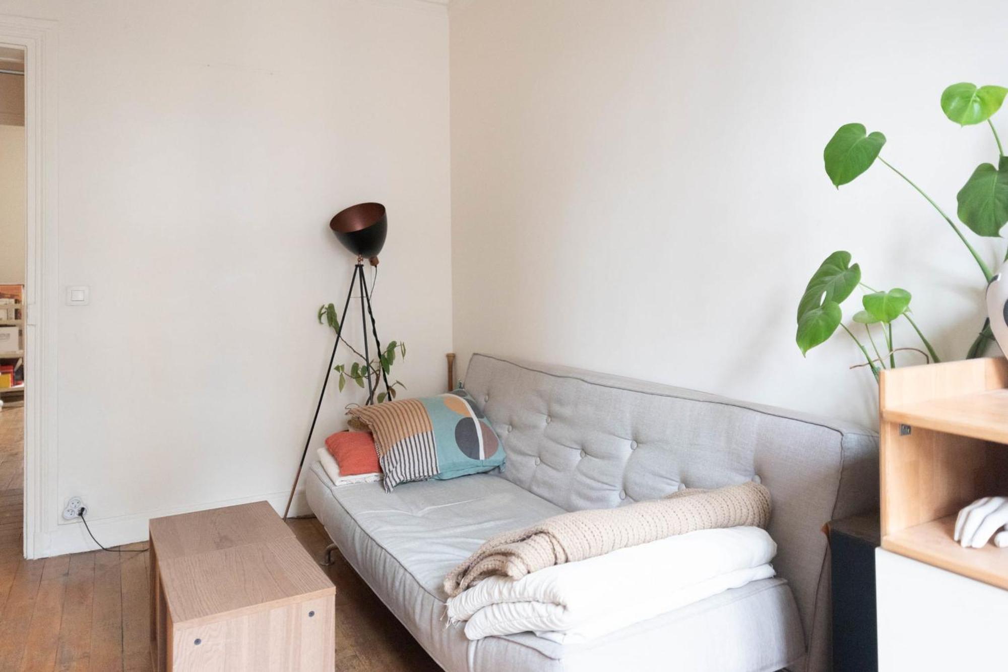 Apartment T2 For 3 Near The Park Of Buttes-chaumont *