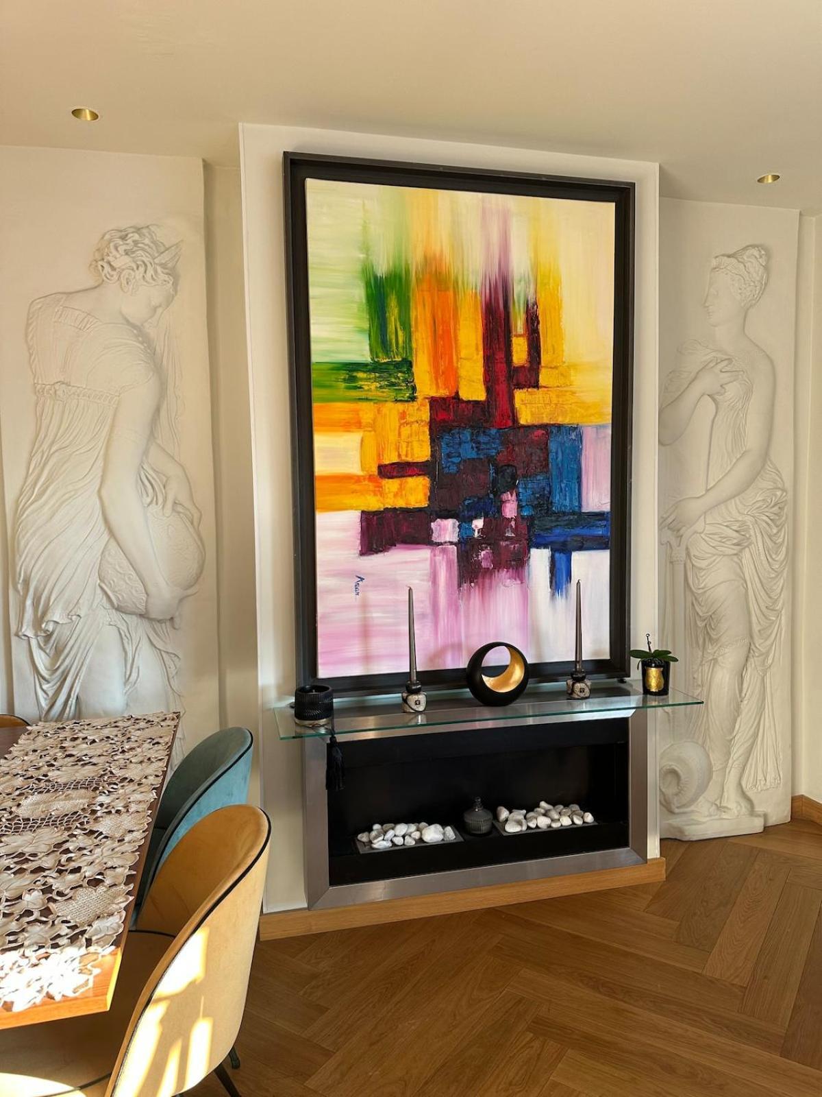 Beautiful Terrace Invalides And Fireplace Apartment