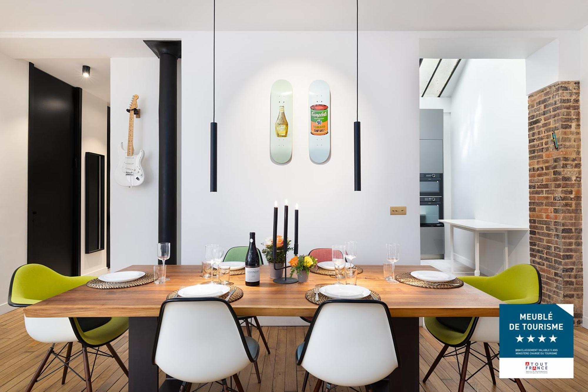 Luxueux Loft 3br Au Coeur Du Marais Apartment *