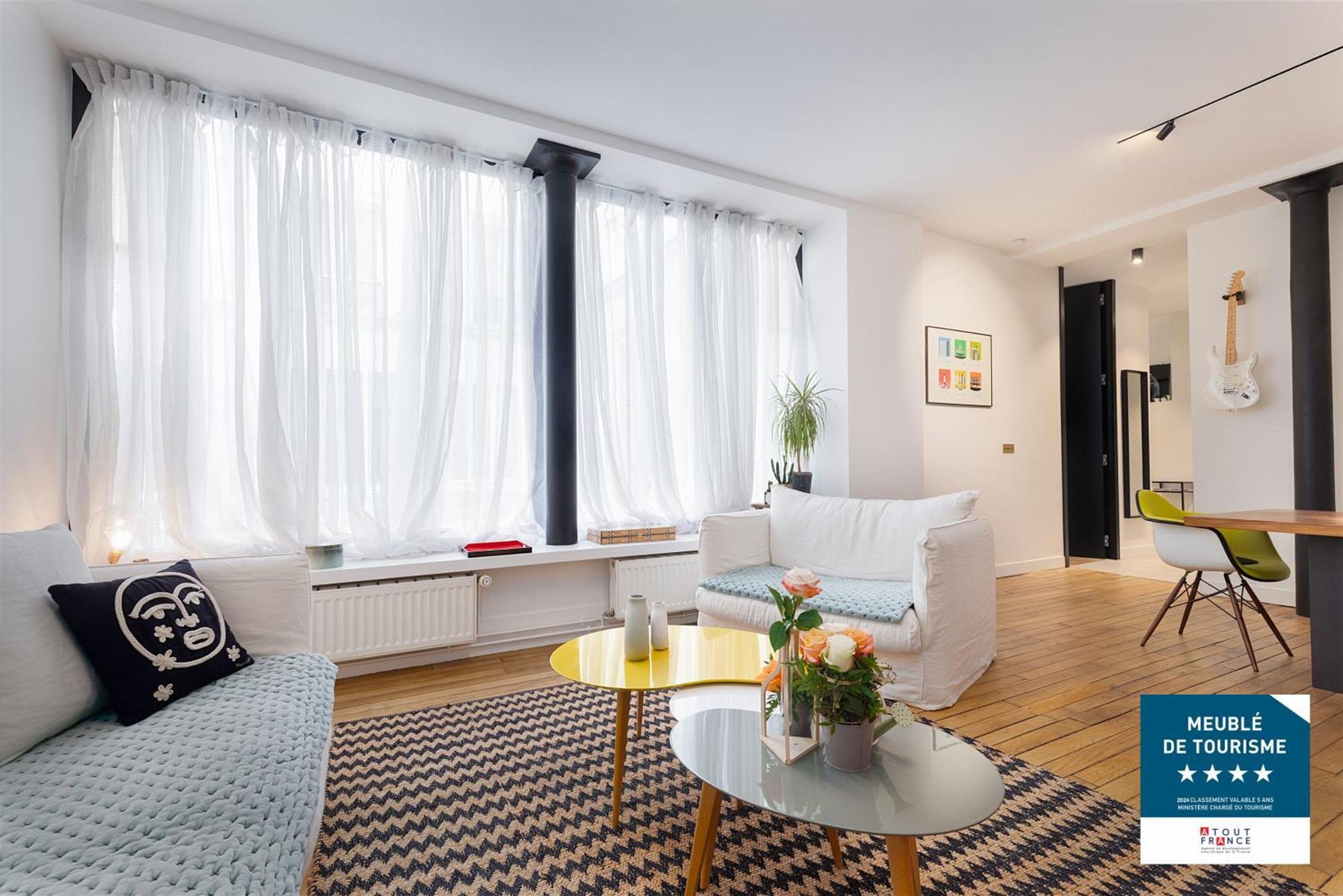 Apartment Luxueux Loft 3br Au Coeur Du Marais