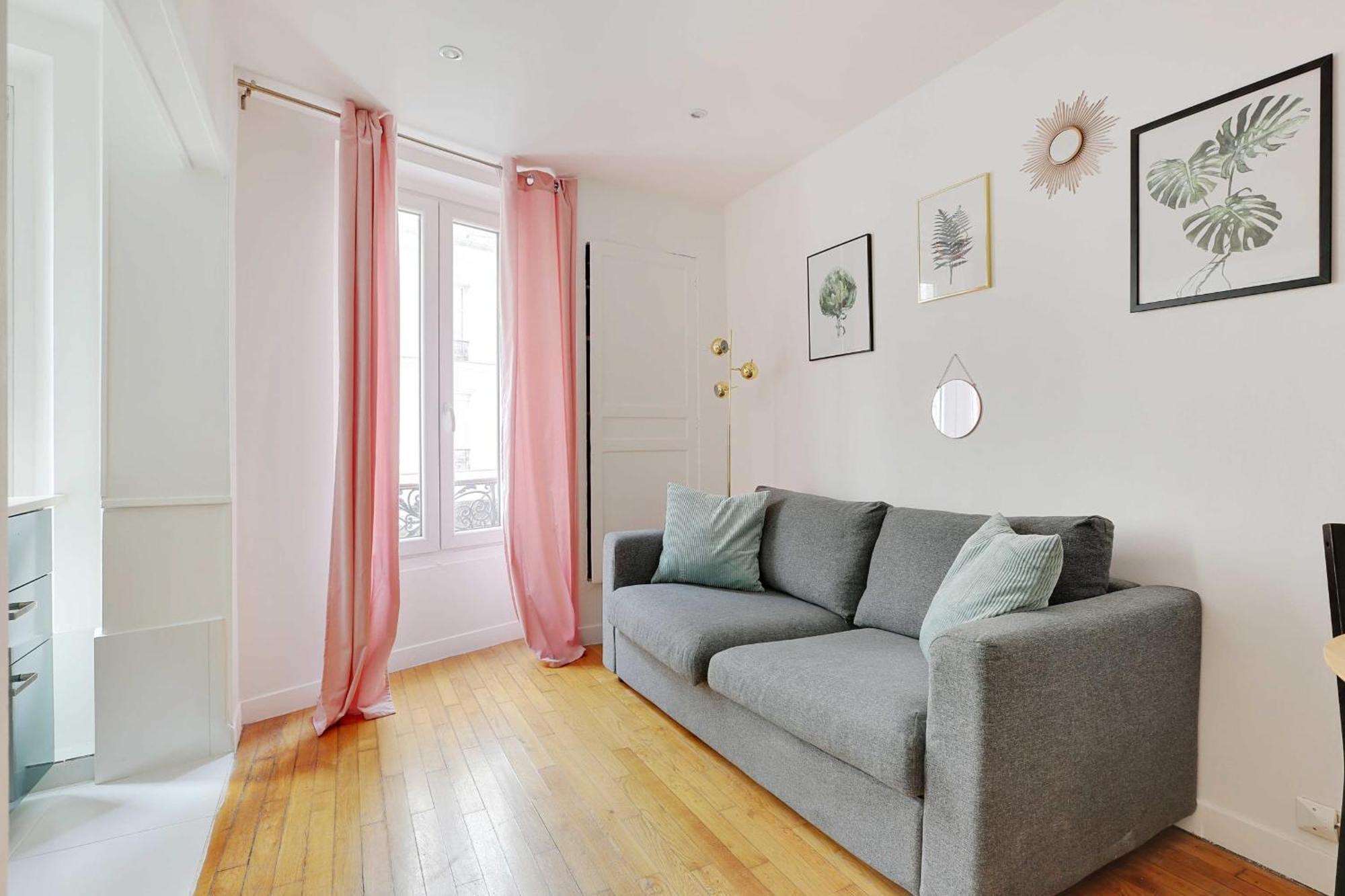 Apartamento Charming - 1bd-4p - Batignolles