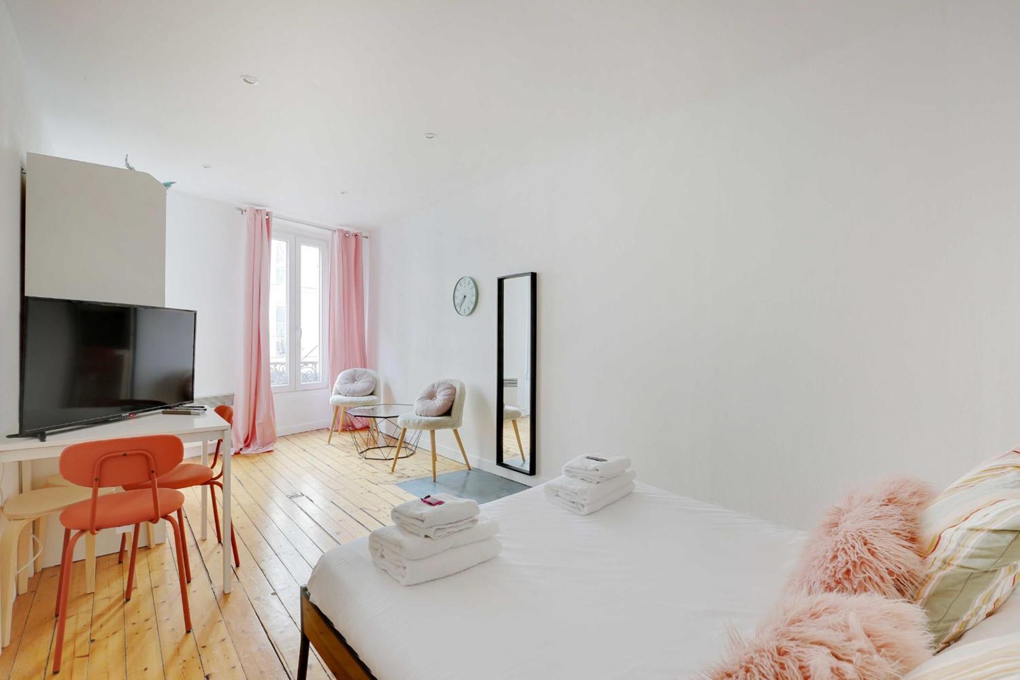 Apartamento Charming - 1bd-4p - Batignolles