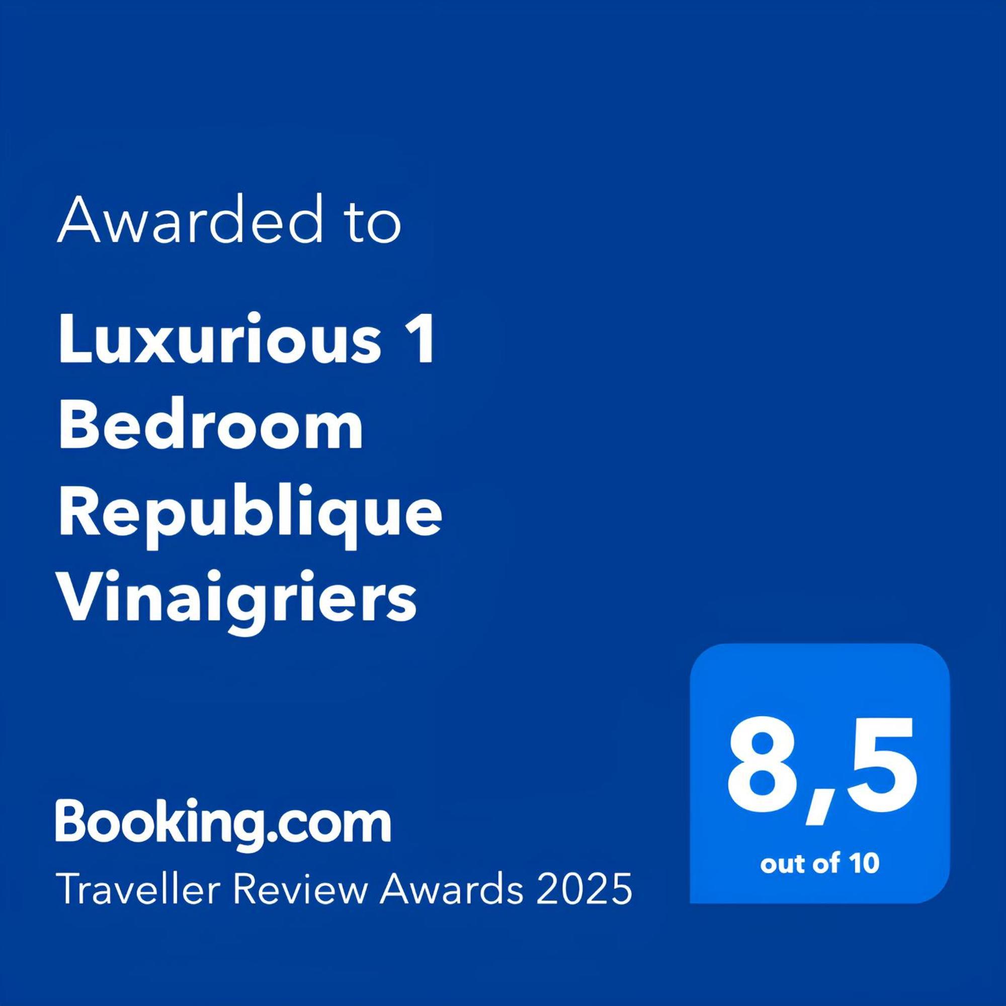 Luxurious 1 Bedroom Republique Vinaigriers Free Netflix * Paris