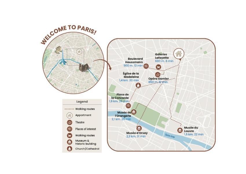 L'oree De Garnier I 1br I 10 Min From Opera Apartment Paris