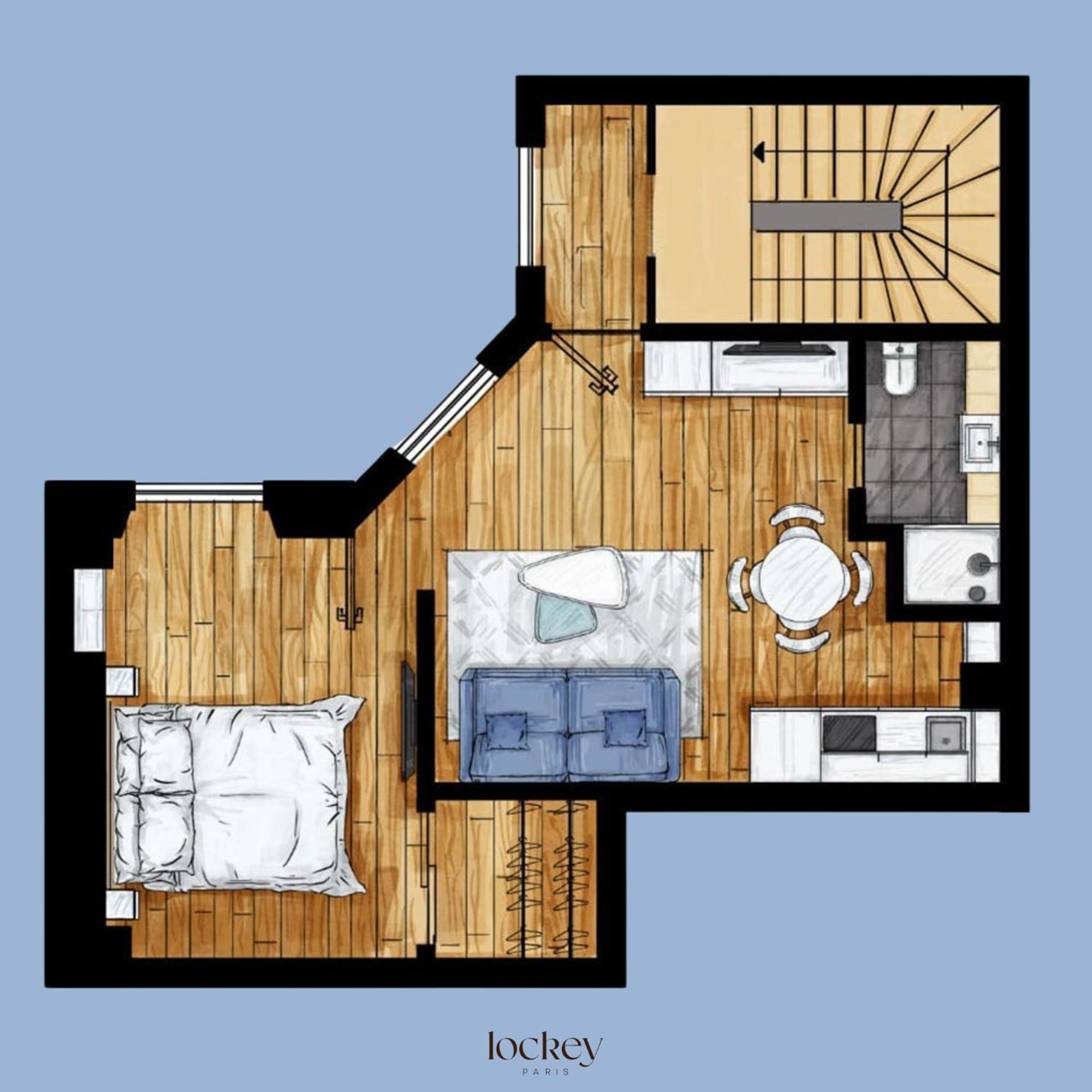 Apartment L'oree De Garnier I 1br I 10 Min From Opera Paris