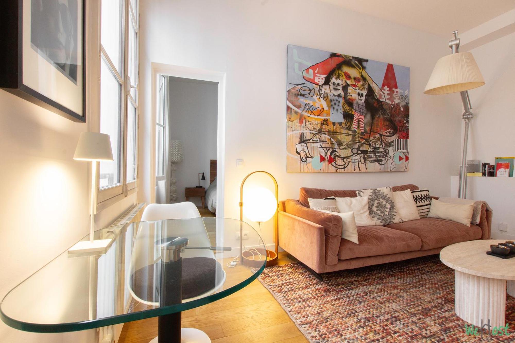 Faubourg Montmartre - Ci - Joli Parisien Pour 2 Personnes 9eme Apartment