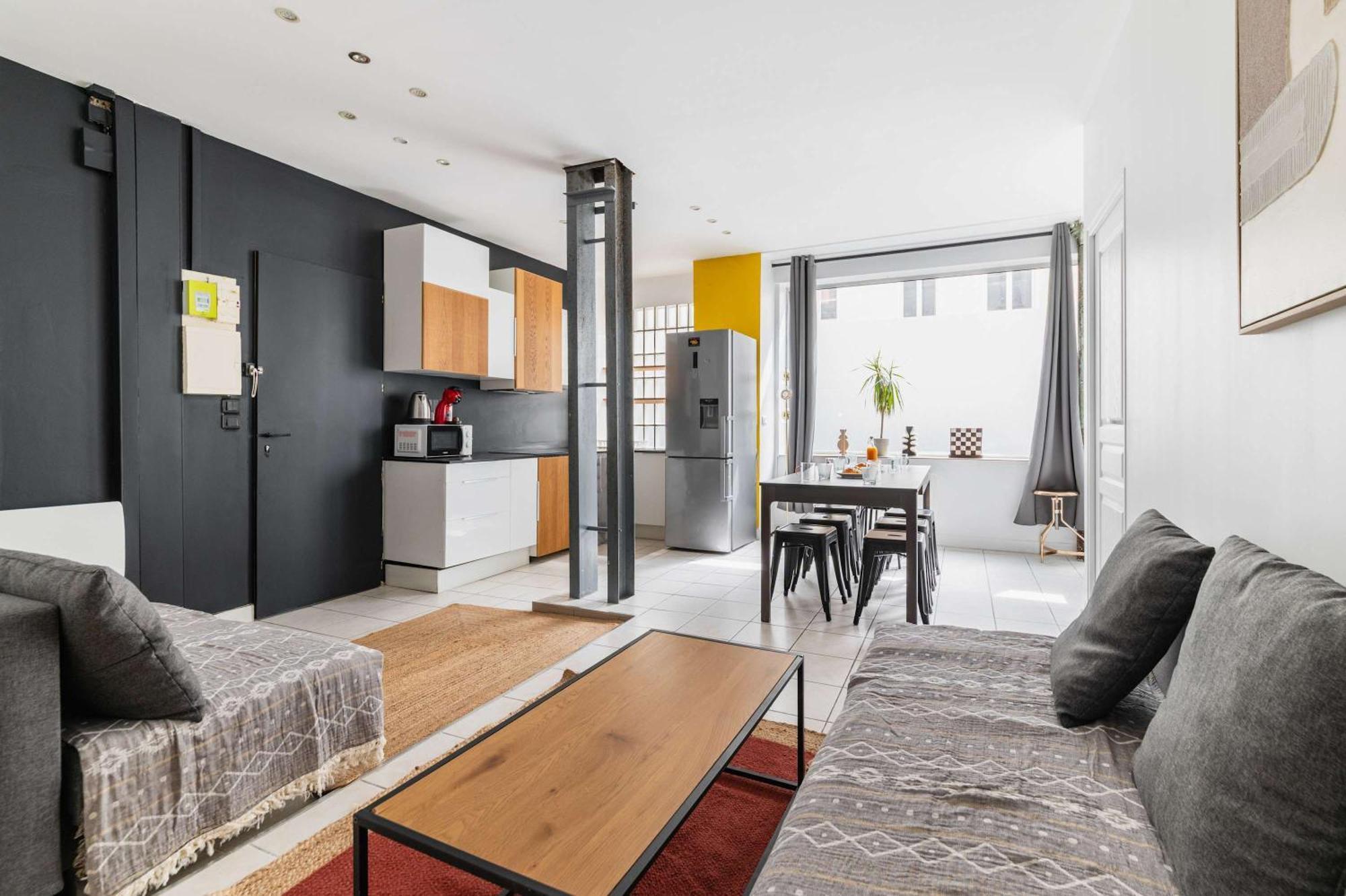 Familial Proche Des Commerces - 8p - Flat-guest Appartement