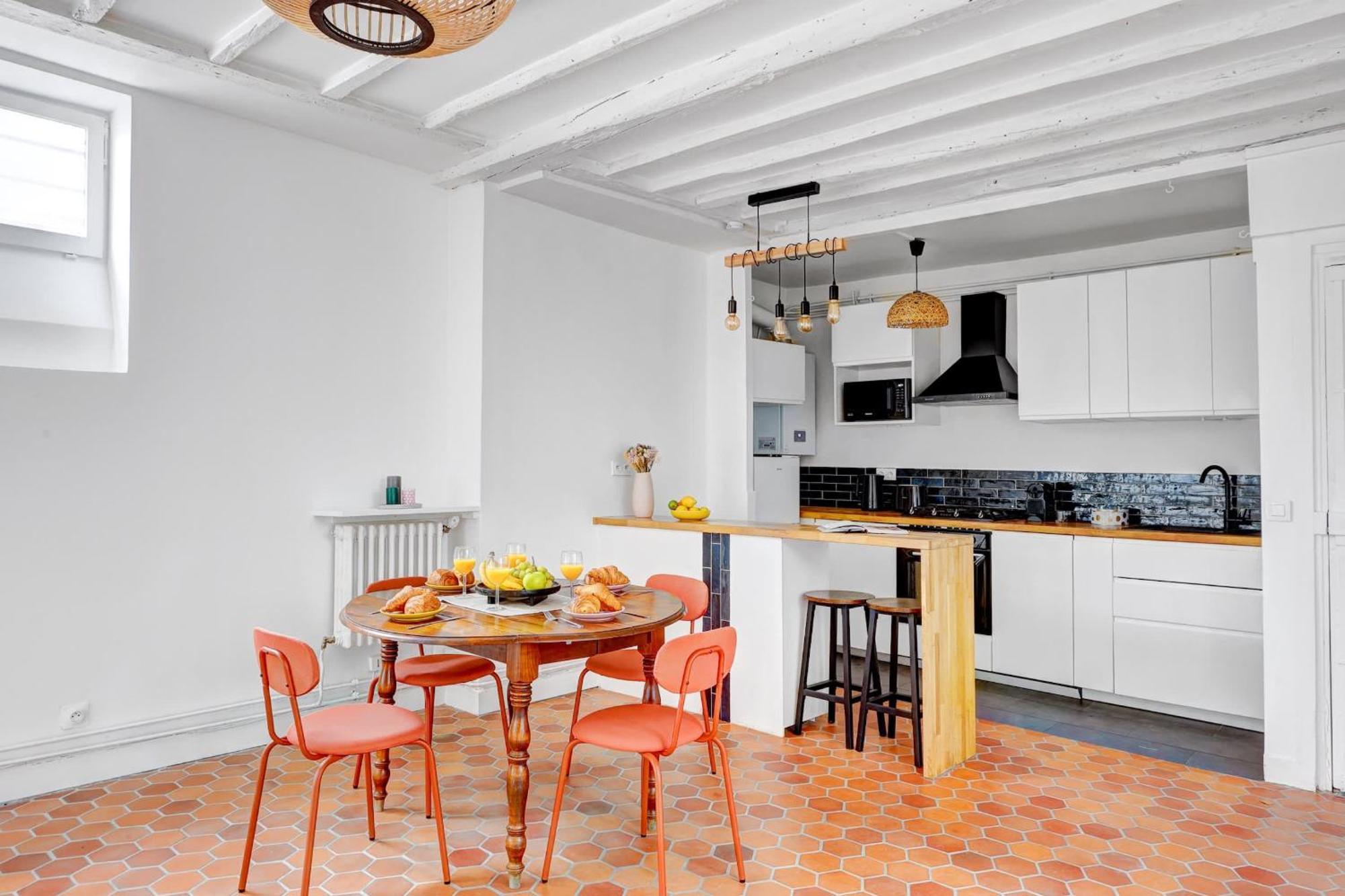 1Br Bastille & Marais & Place Des Vosges *